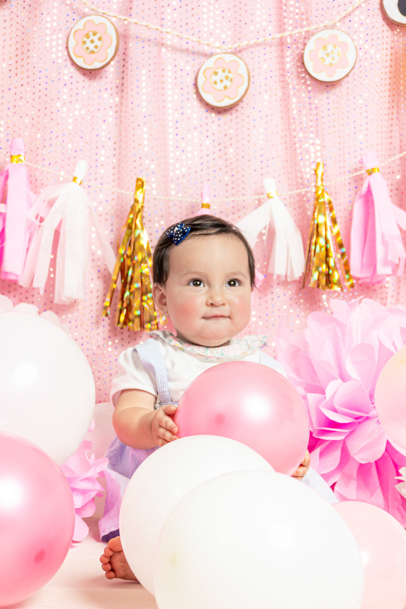 Sesión fotográfica de smash the cake para Emilie