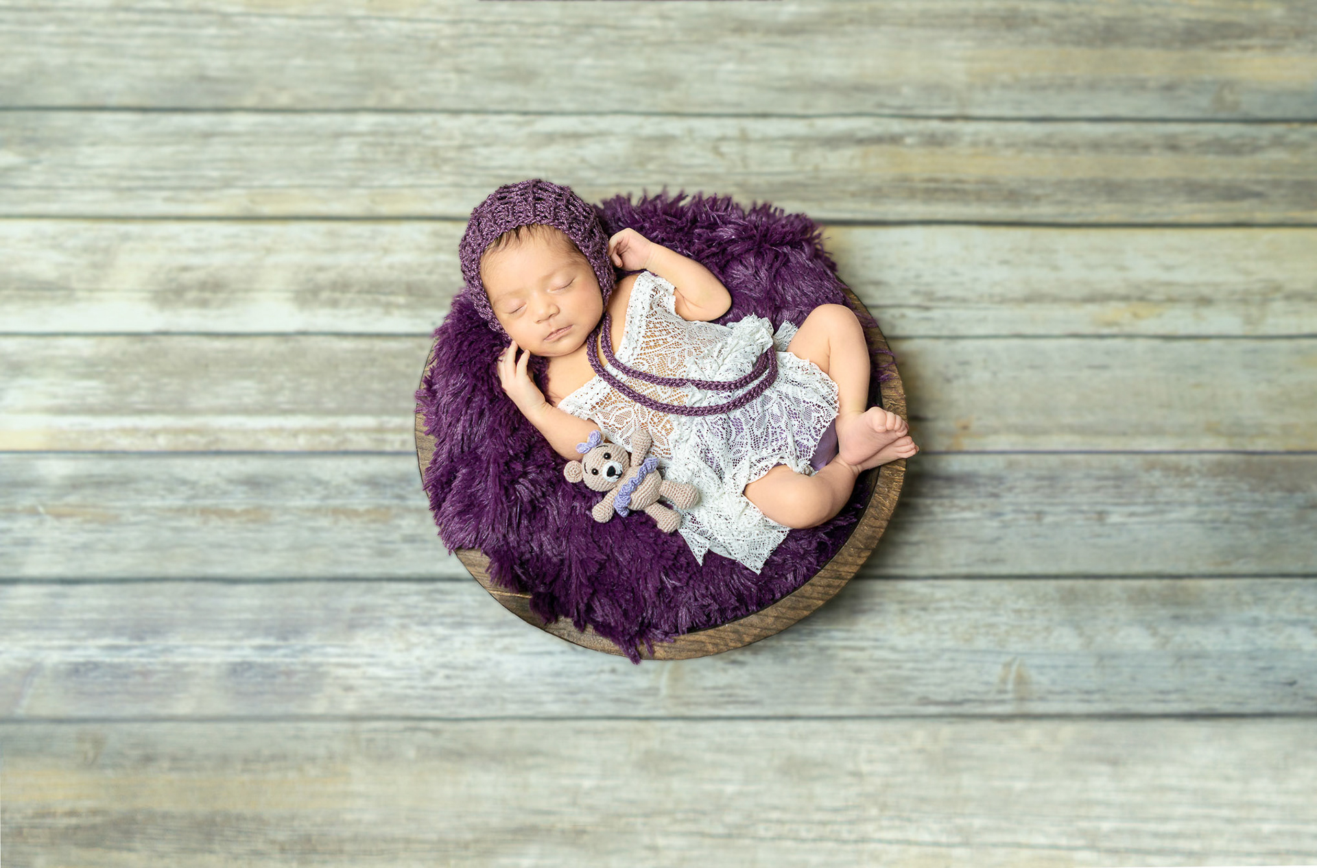 Sesión fotográfica de Recién Nacido (New Born) para Mariana.