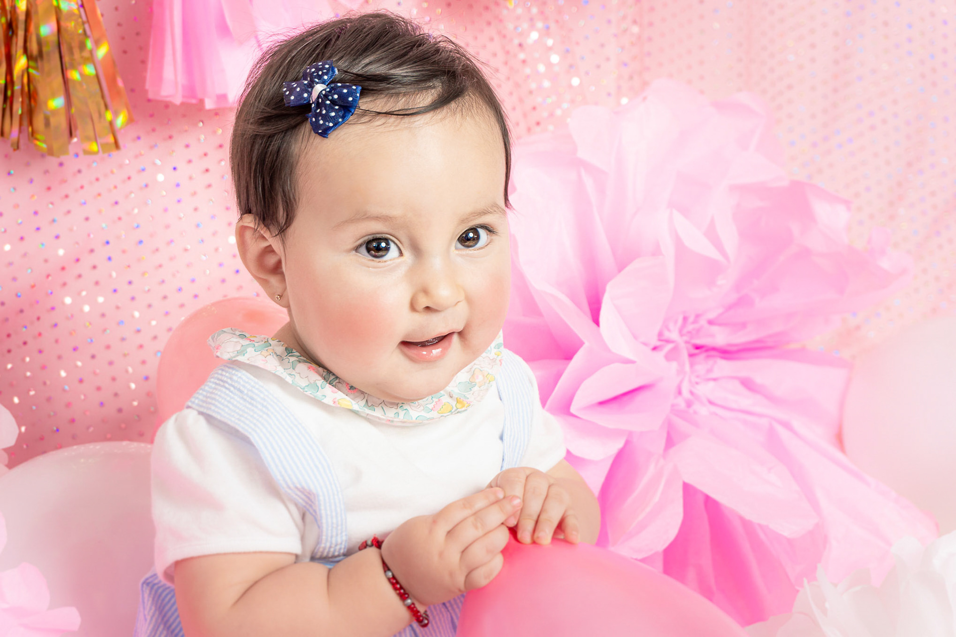 Sesión fotográfica de smash the cake para Emilie