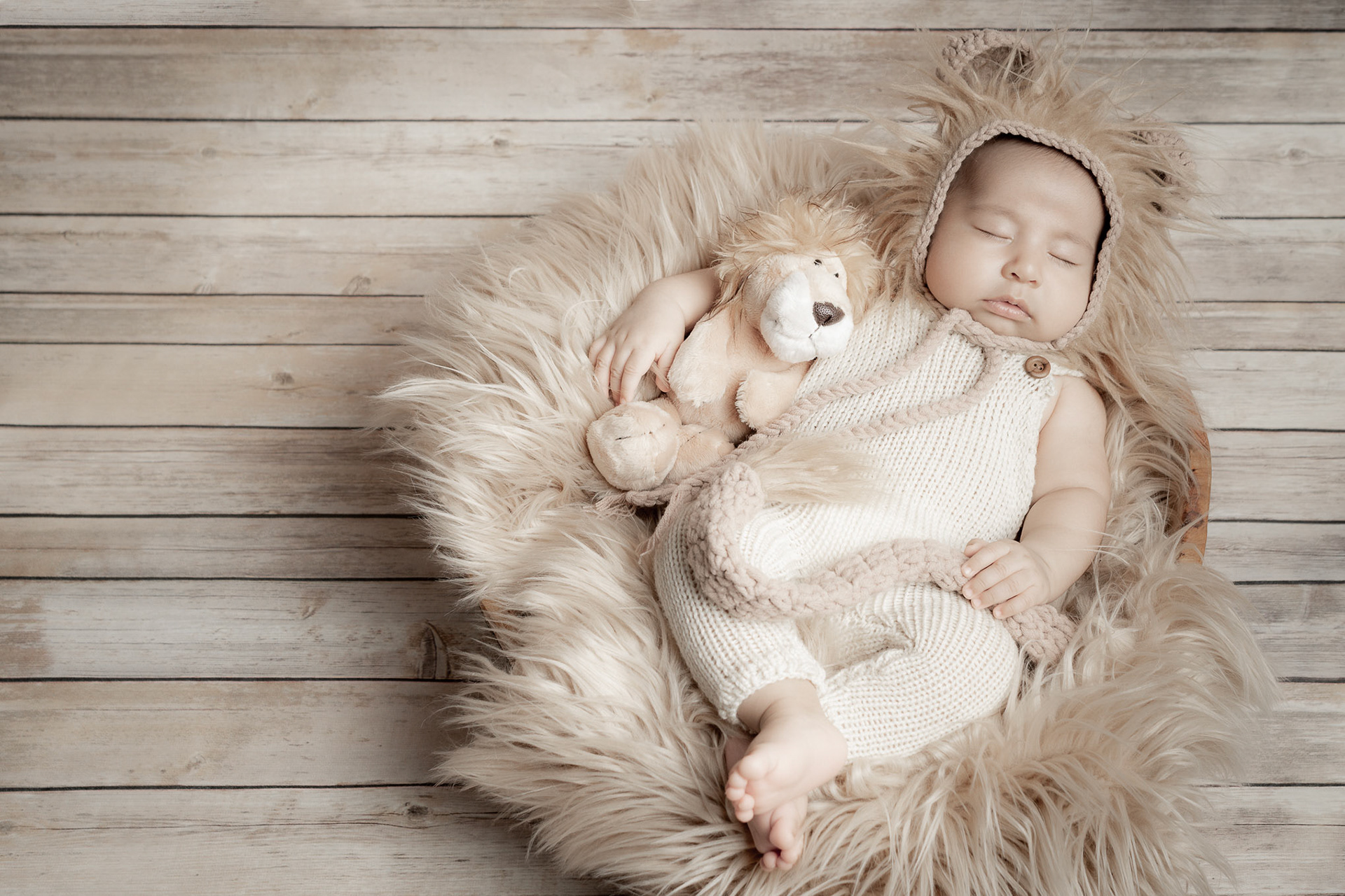 Sesión fotográfica de Recién Nacido para Leo