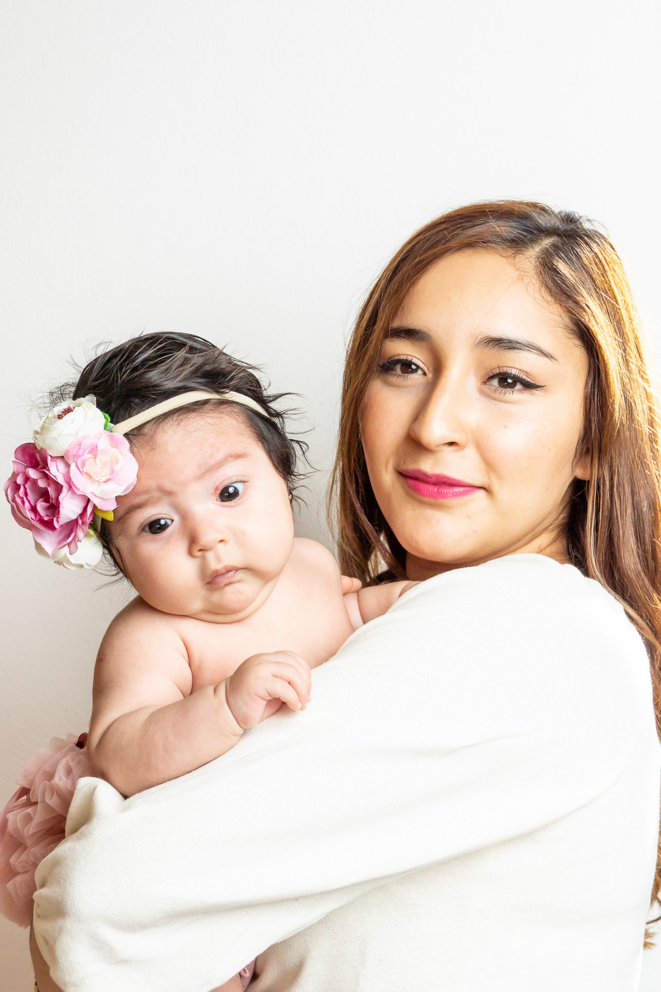 Leilani a sus dos meses de edad.