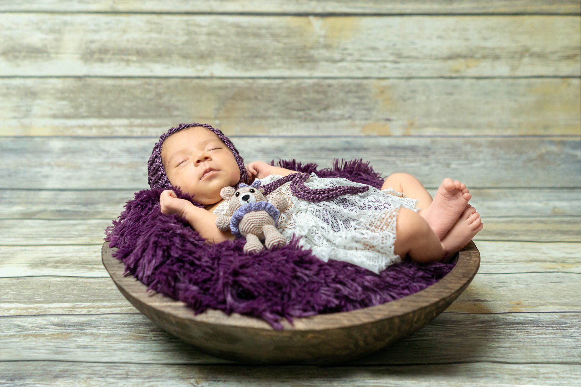 Sesión fotográfica de Recién Nacido (New Born) para Mariana.