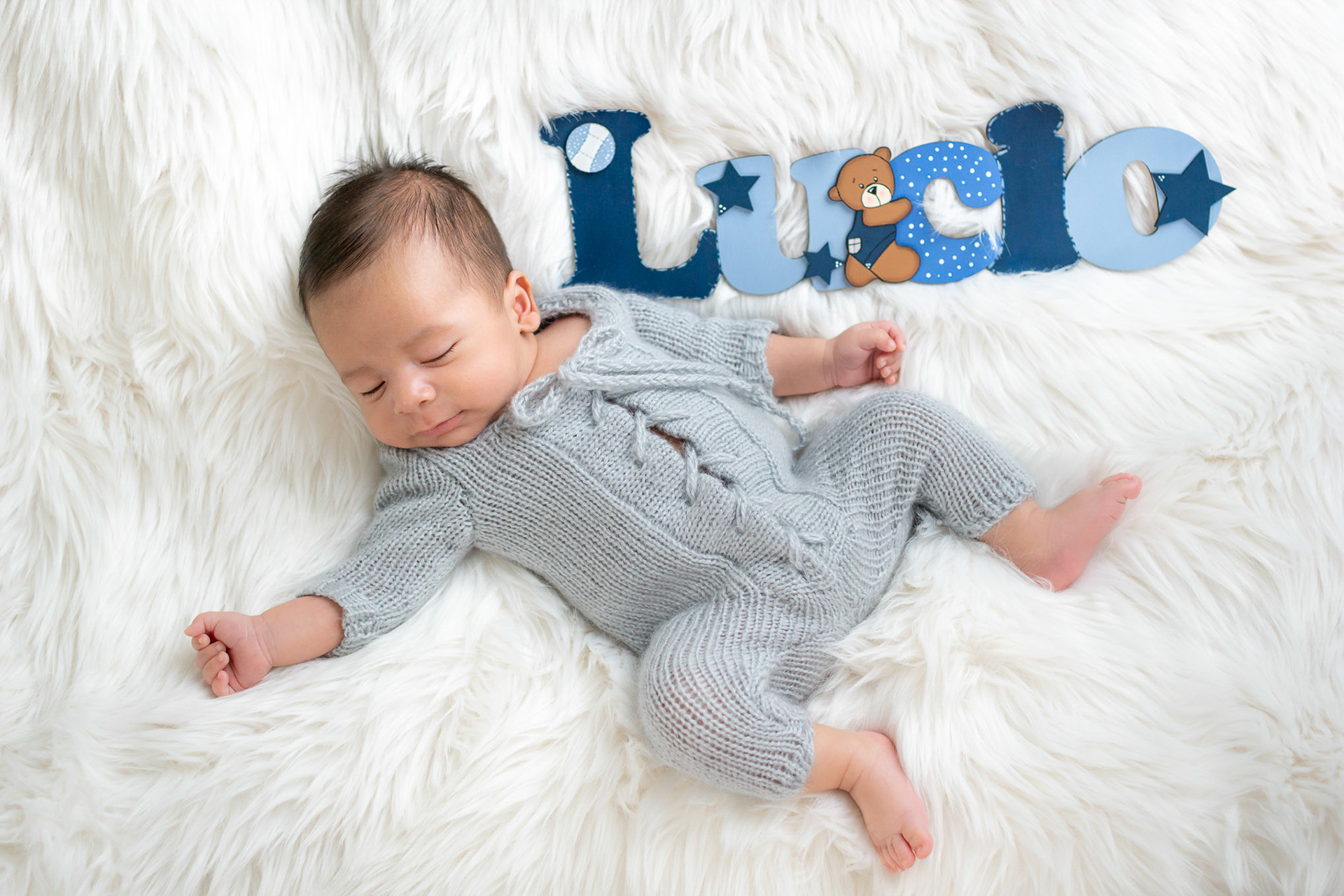 Sesión de Recién Nacido para Lucio