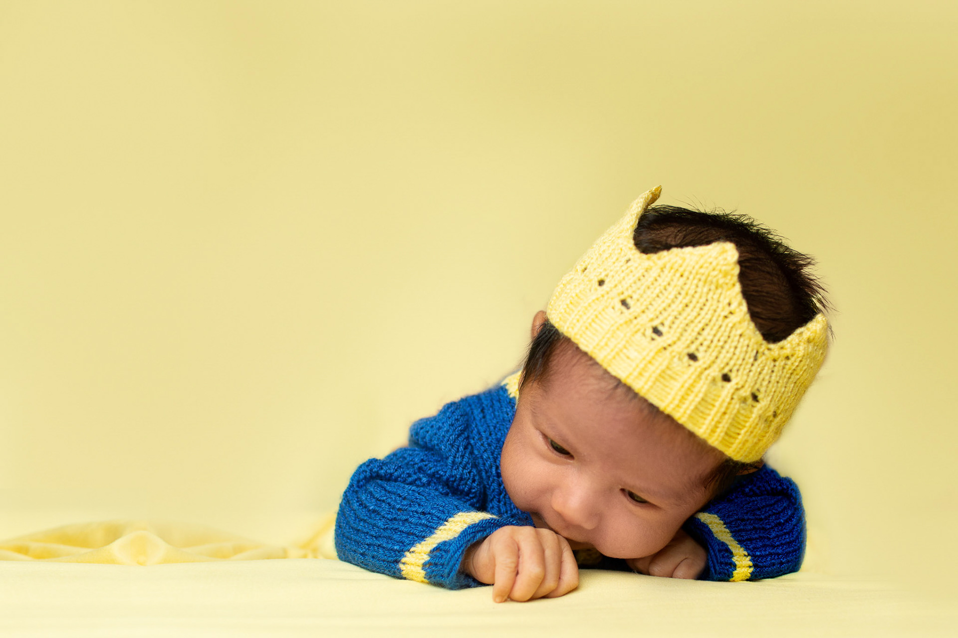 Sesión de recién nacido para Roberto.