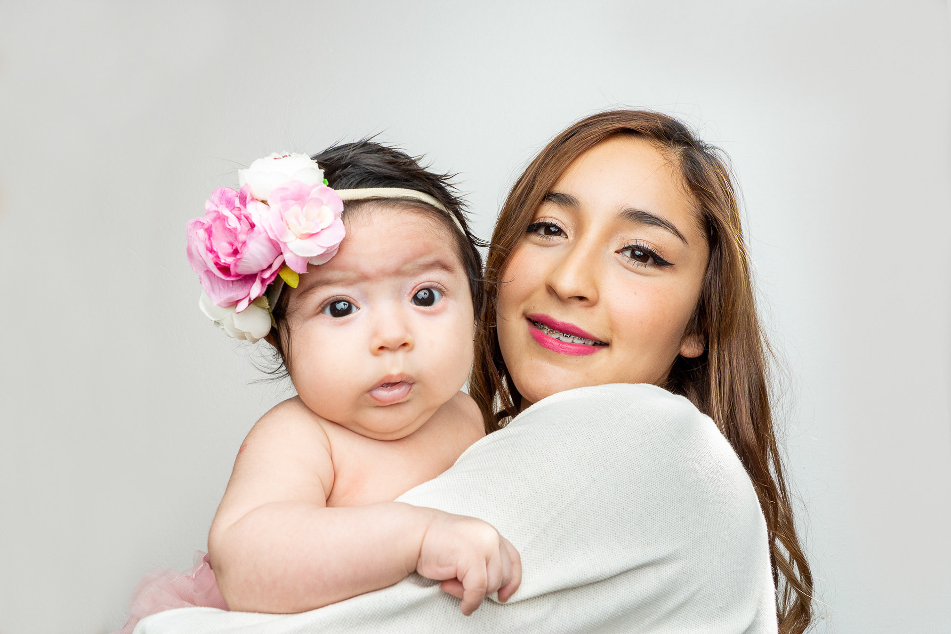 Leilani a sus dos meses de edad.