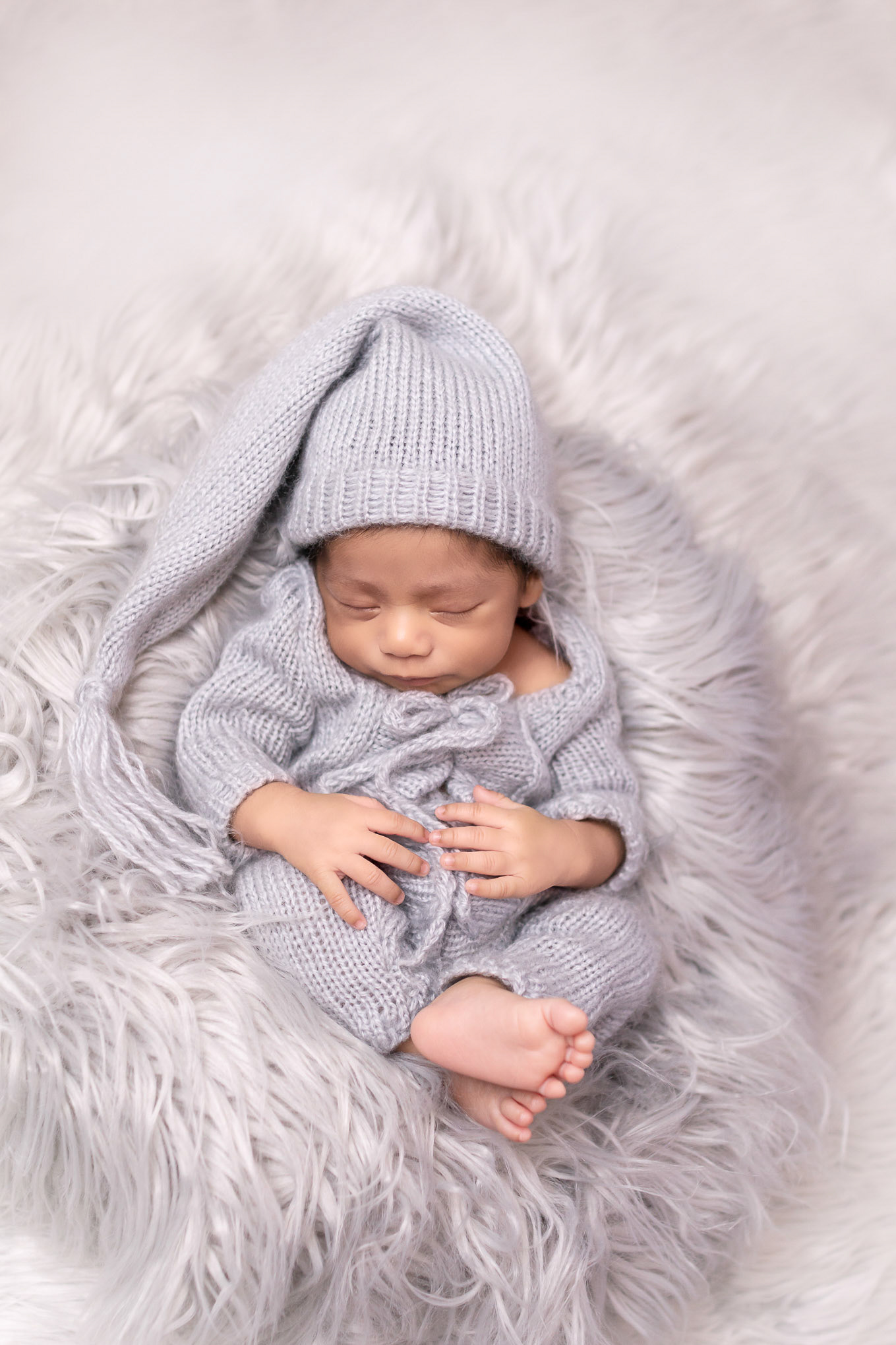 Sesión fotográfica de recién nacido (New Born) para Aaron