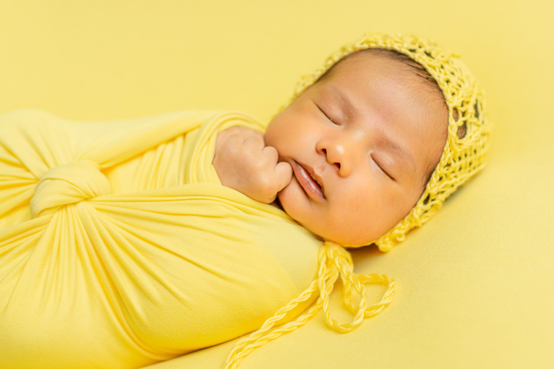 Sesión de recién nacido para Roberto.