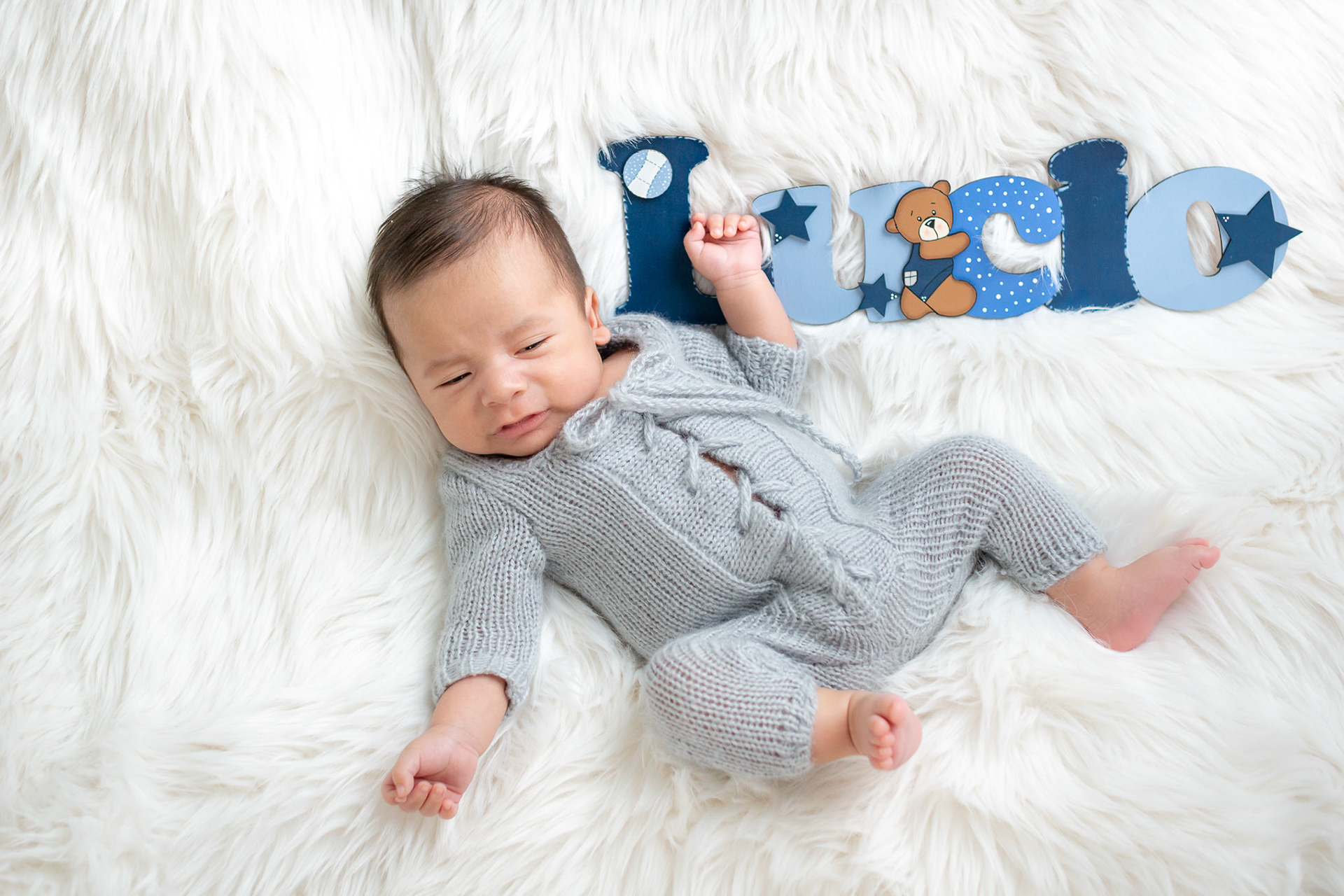 Sesión de Recién Nacido para Lucio