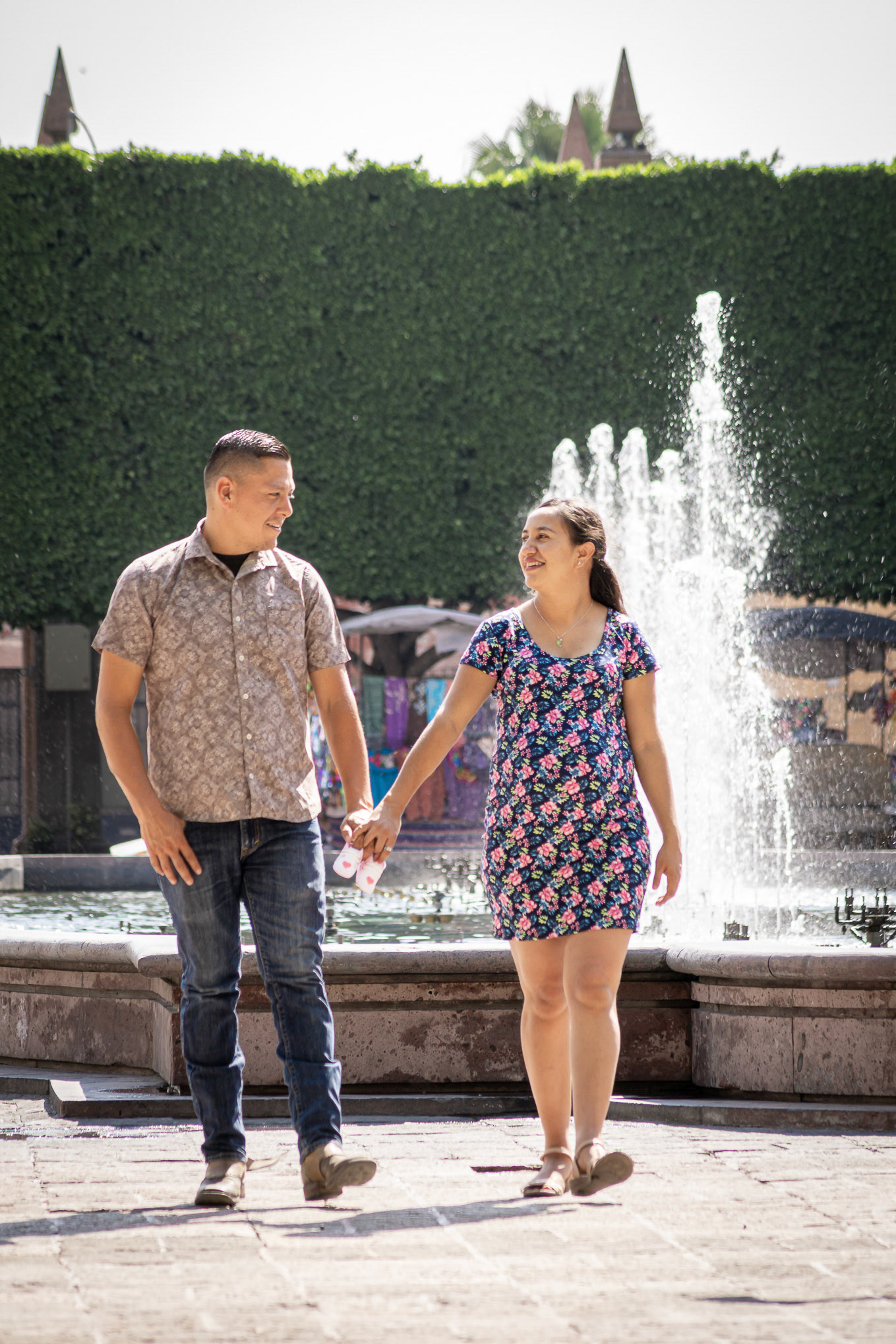 Sesión fotográfica de embarazo.