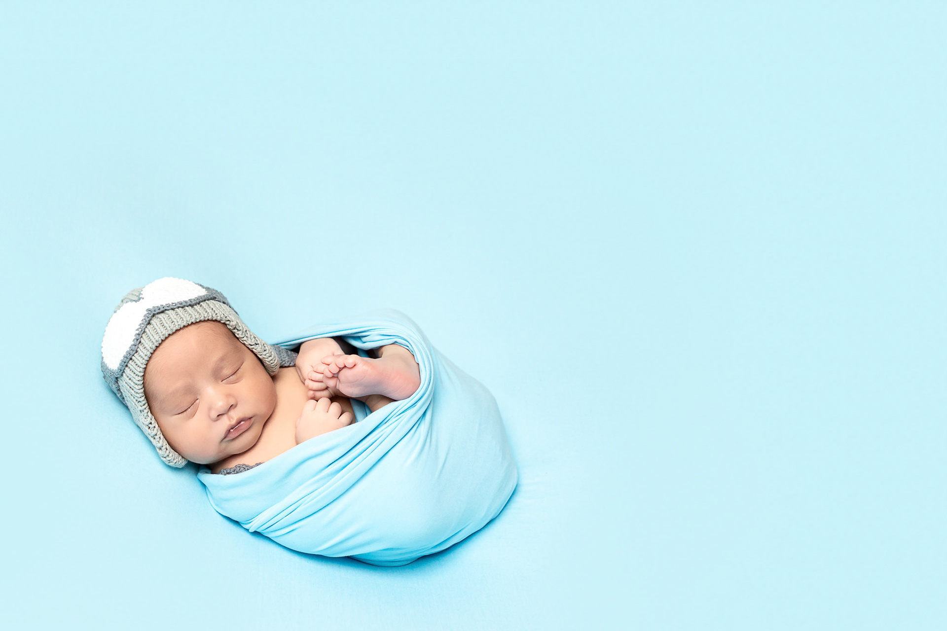 Sesión fotográfica de recién nacido (new born) para Miguel