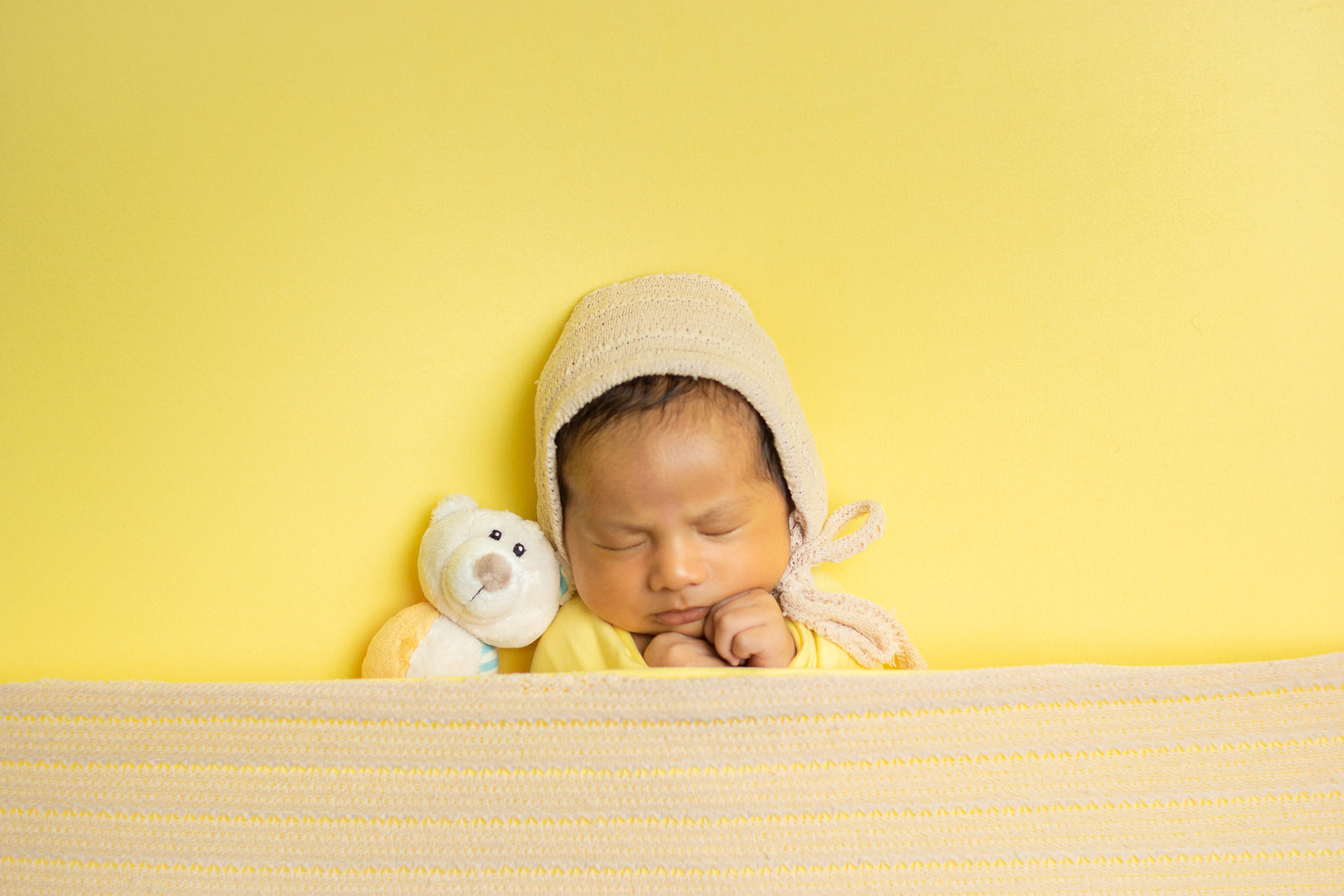 Sesión de recién nacido para Roberto.