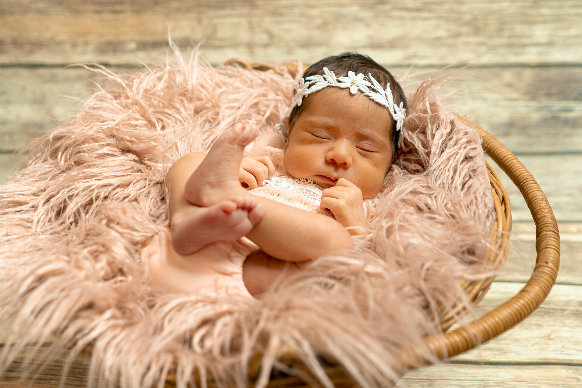 Sesión Fotográfica de recién nacido para Alejandra