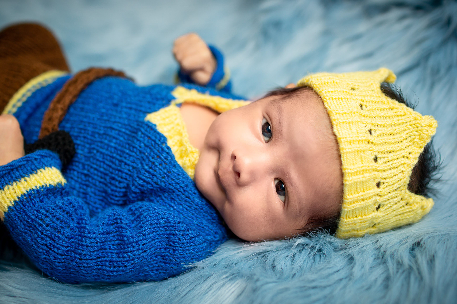 Sesión de recién nacido para Roberto.