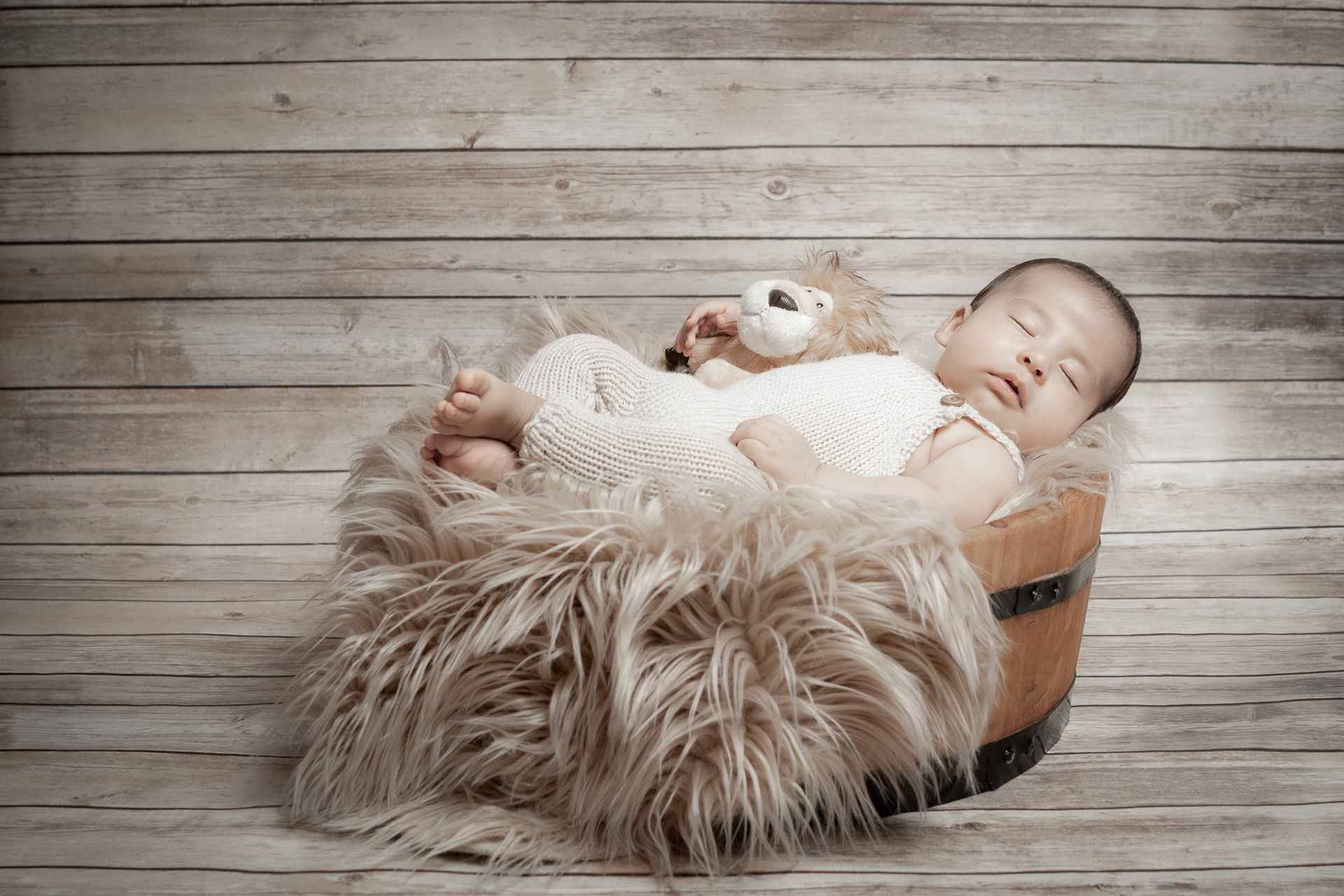 Sesión fotográfica de Recién Nacido para Leo