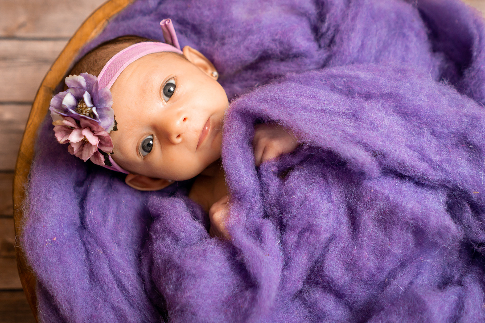 Sesión Fotográfica de Recién Nacido (New Born) para María José