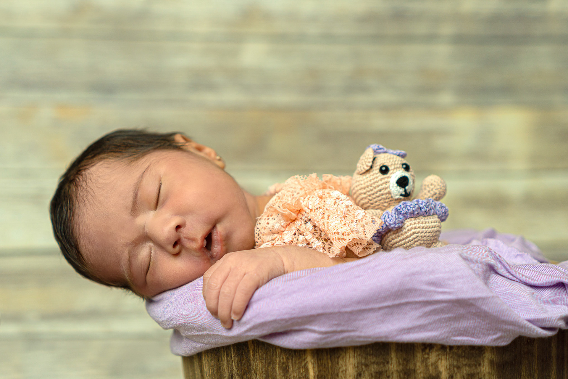 Sesión Fotográfica de recién nacido para Alejandra