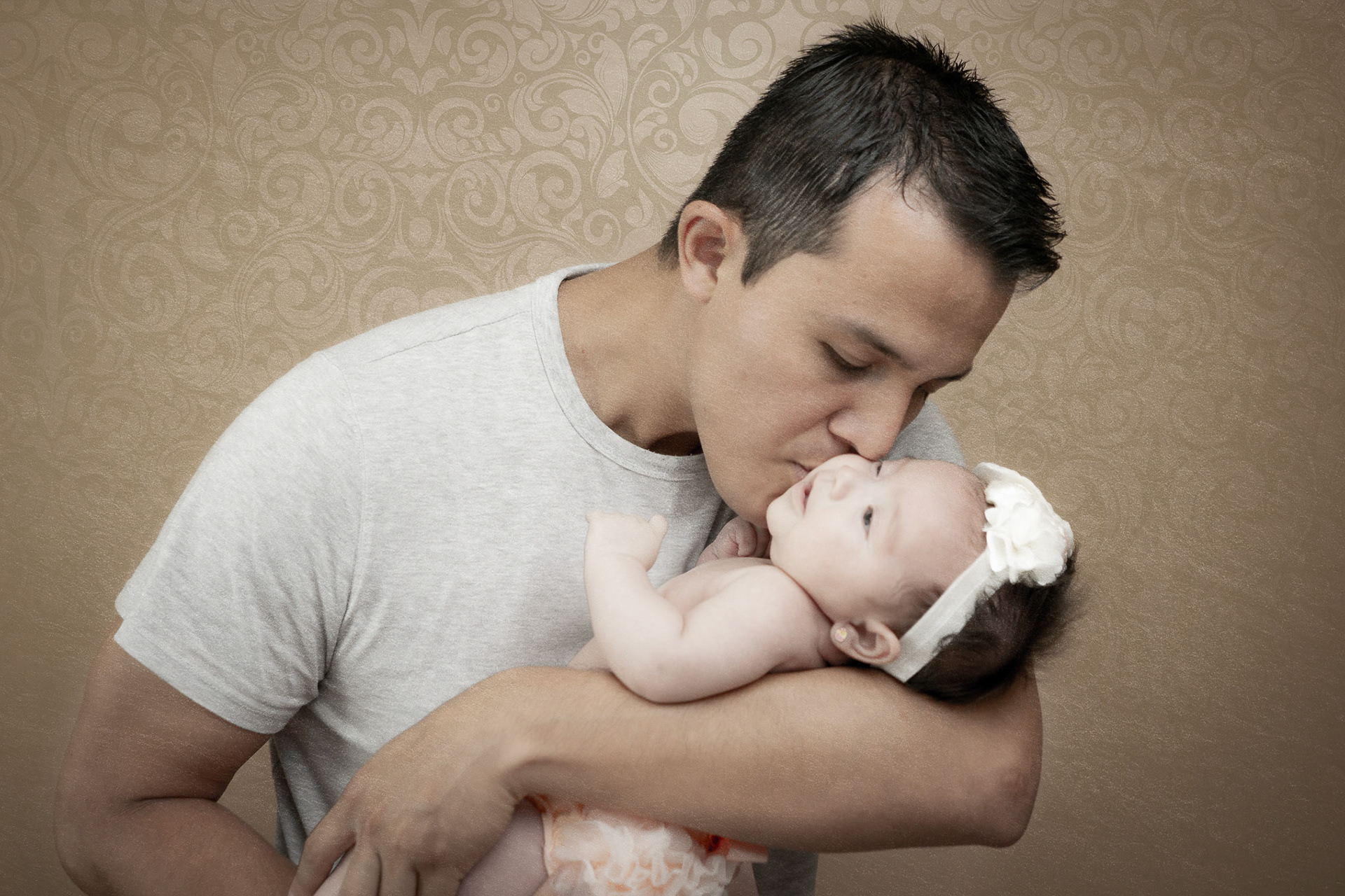 Sesión fotográfica de recién nacido (new born) para Miguel para María José