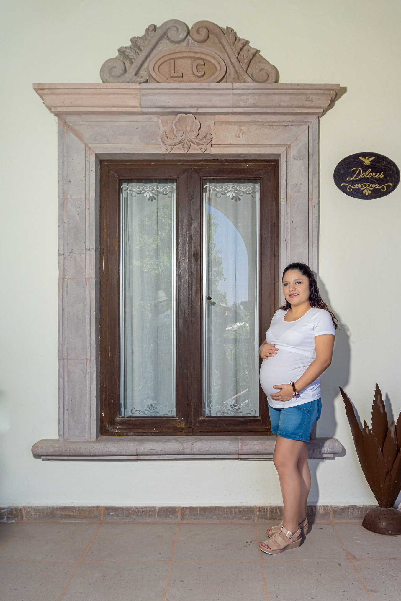 Sesión fotográfica de maternidad para Maria Fernanda y Alonso.