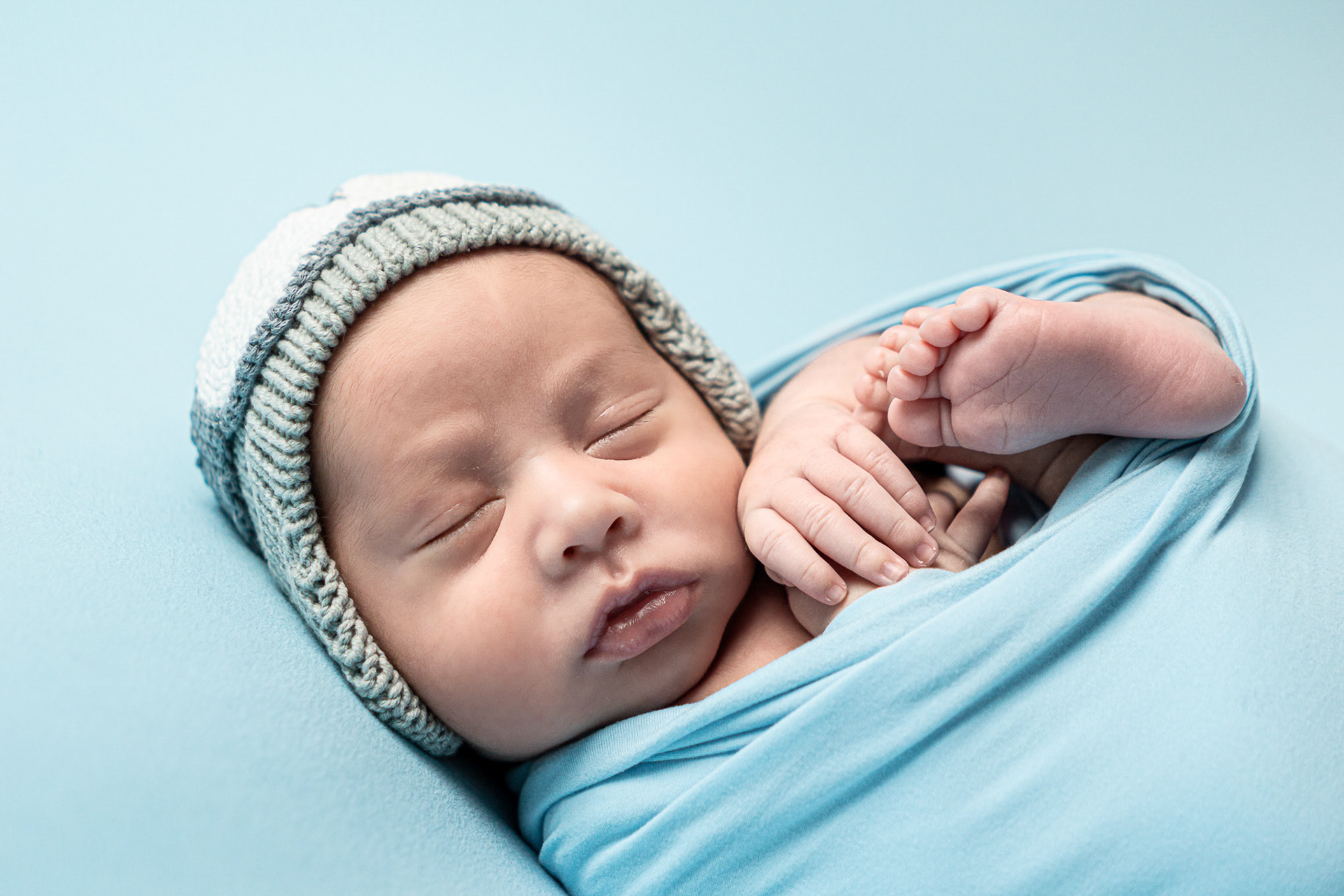 Sesión fotográfica de recién nacido (new born) para Miguel