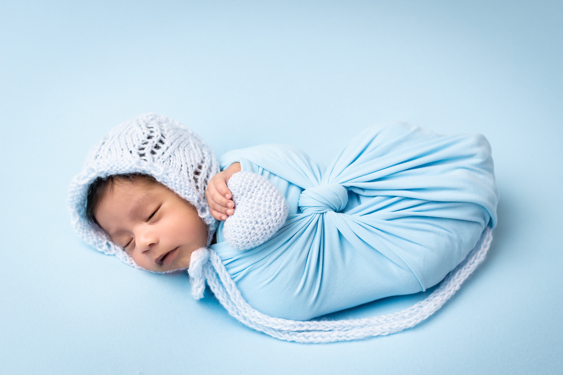 Sesión fotográfica de recién nacido (New Born) para Aaron