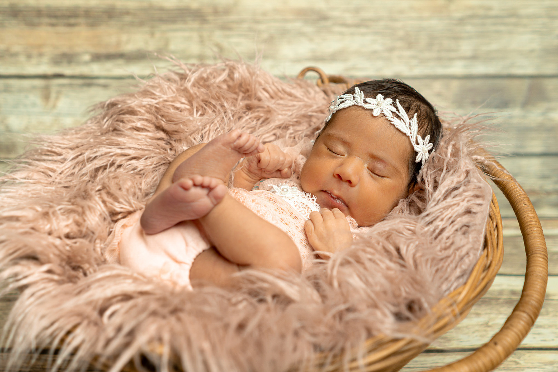 Sesión Fotográfica de recién nacido para Alejandra