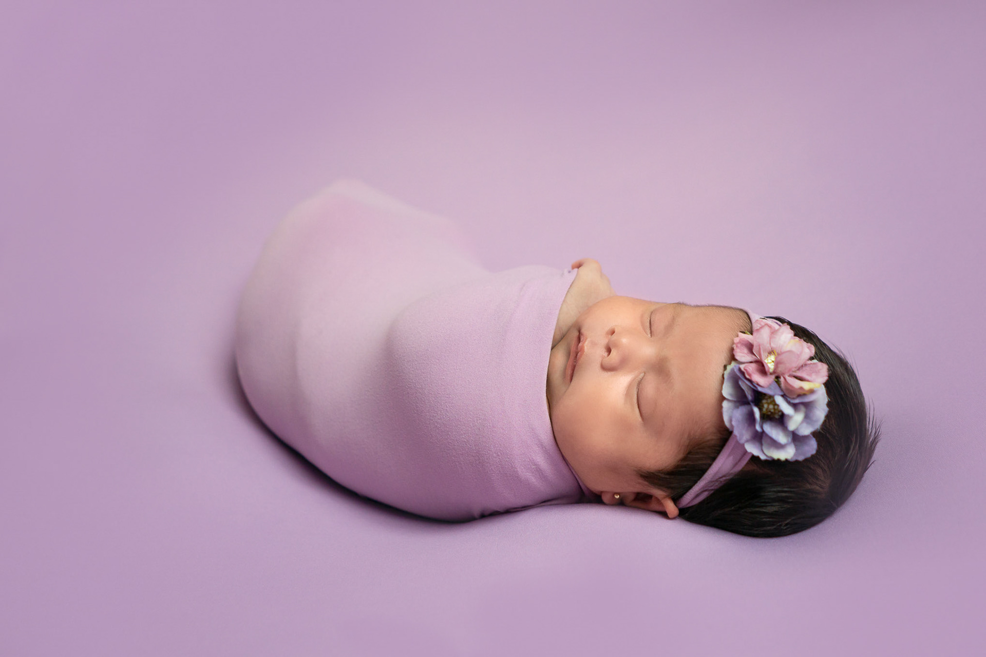 Sesión fotográfica de Recién Nacido (New Born) para Mía Alessandra.