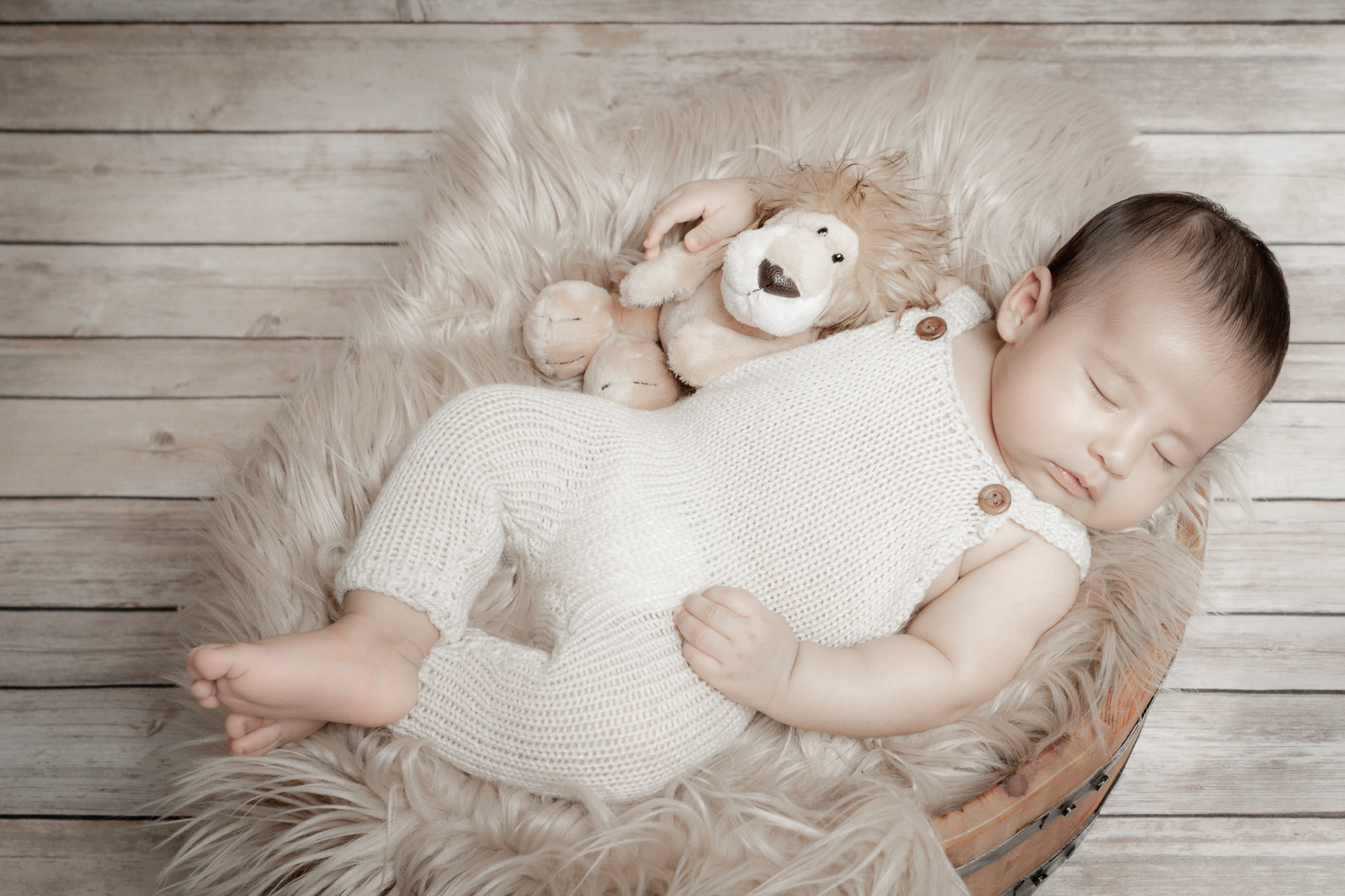 Sesión fotográfica de Recién Nacido para Leo