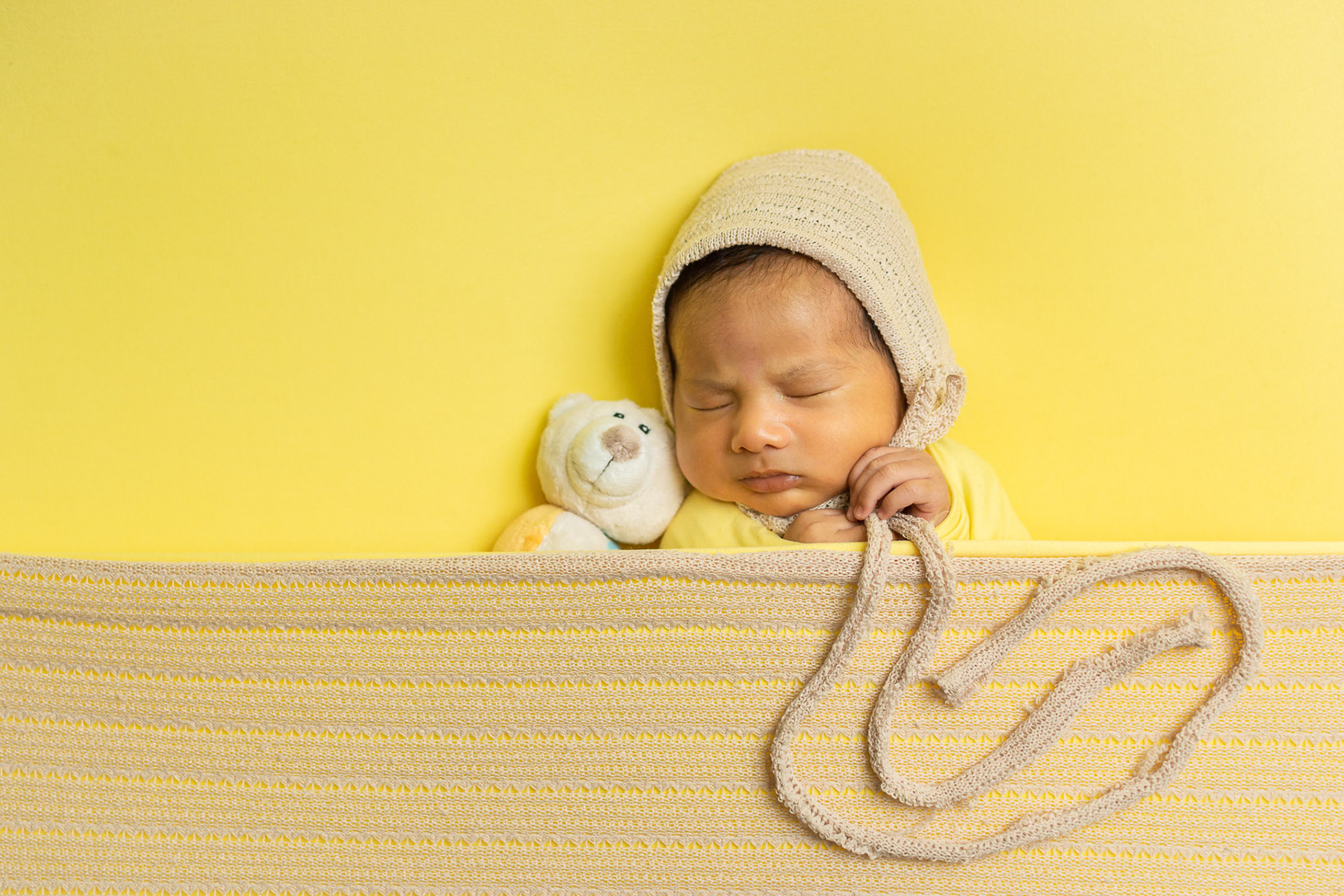 Sesión de recién nacido para Roberto.