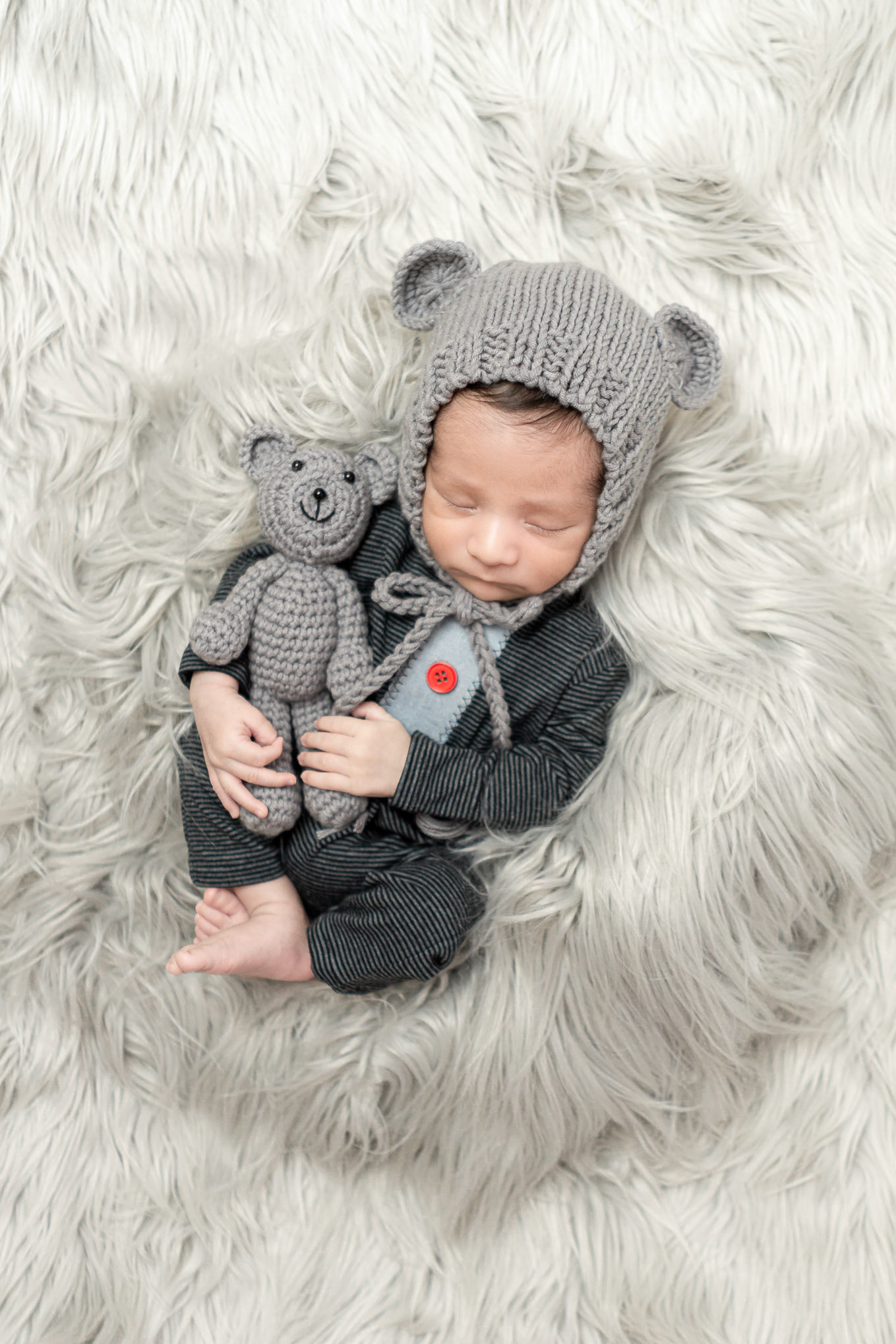 Sesión fotográfica de recién nacido para Victor Daniel.