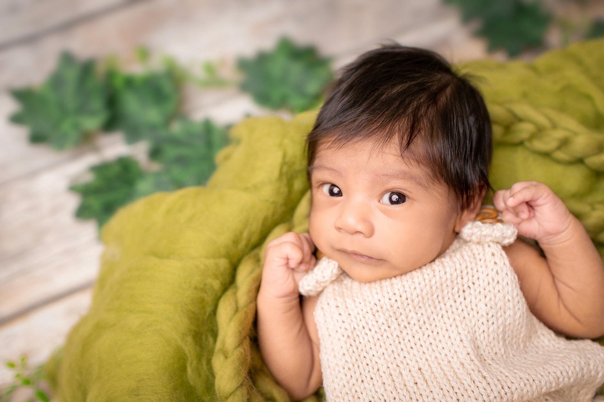 Sesión fotográfica de recién nacido (New Born) para Aaron