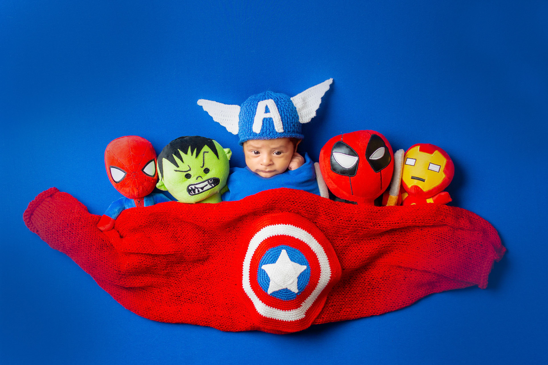 Sesión fotográfica de recién nacido para Joe Louis