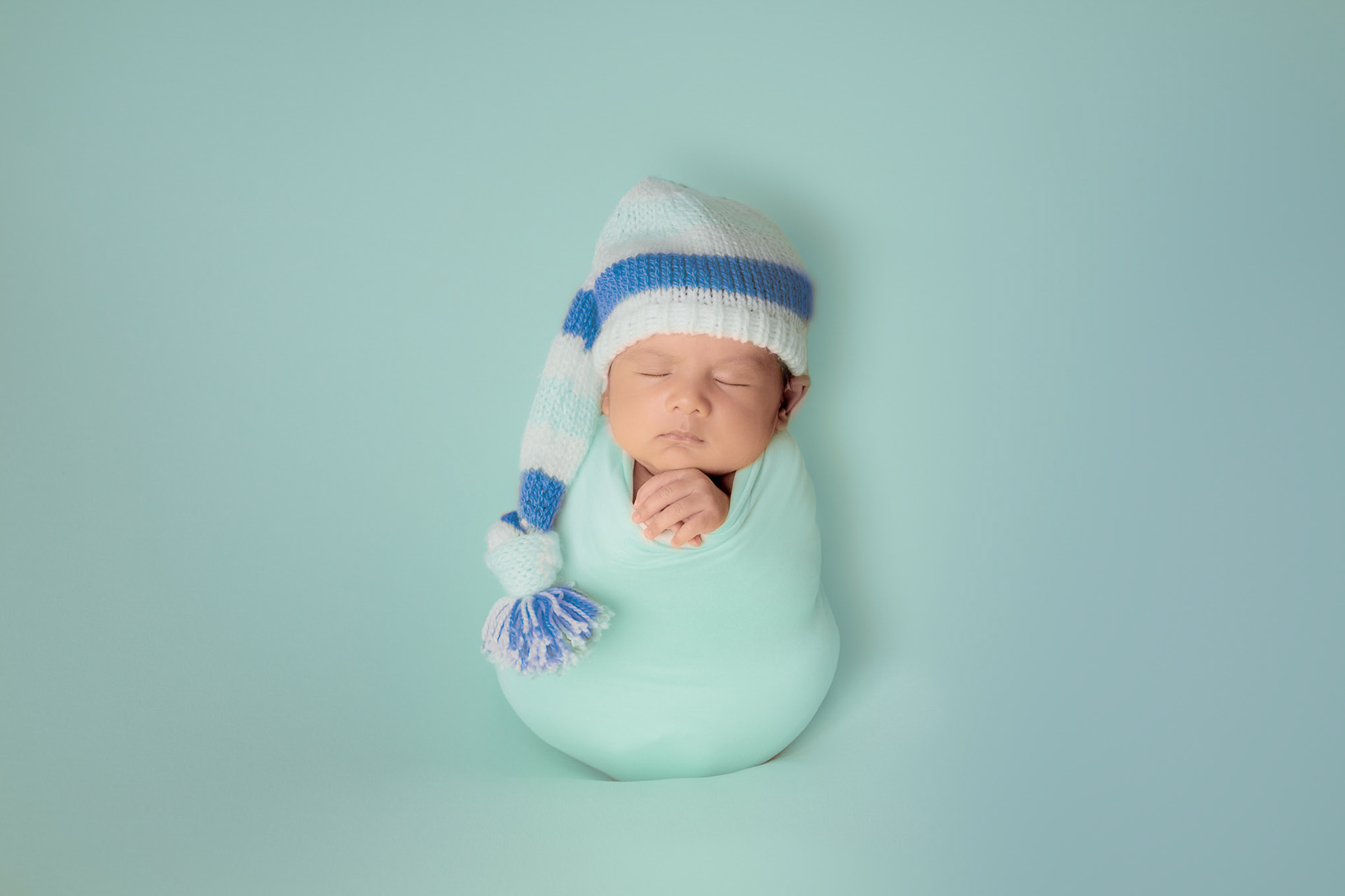 Sesión de recién nacido para Roberto.