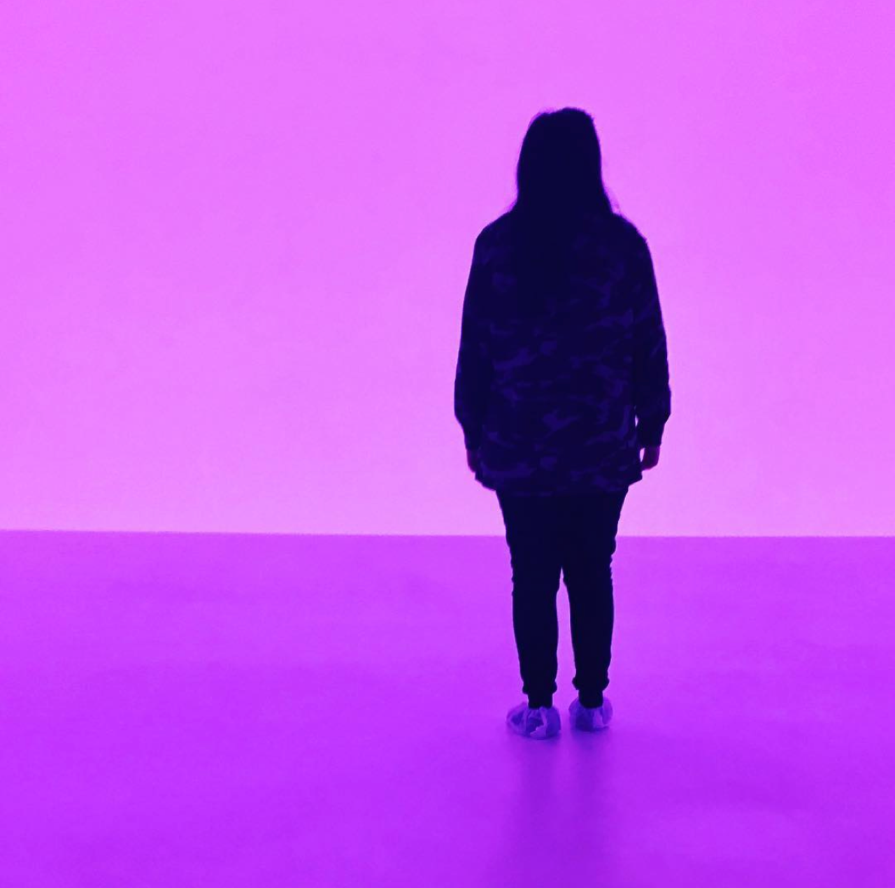 JP in "Breathing Light" by James Turrell