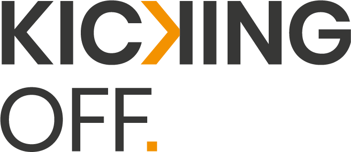 Kicking off Logo