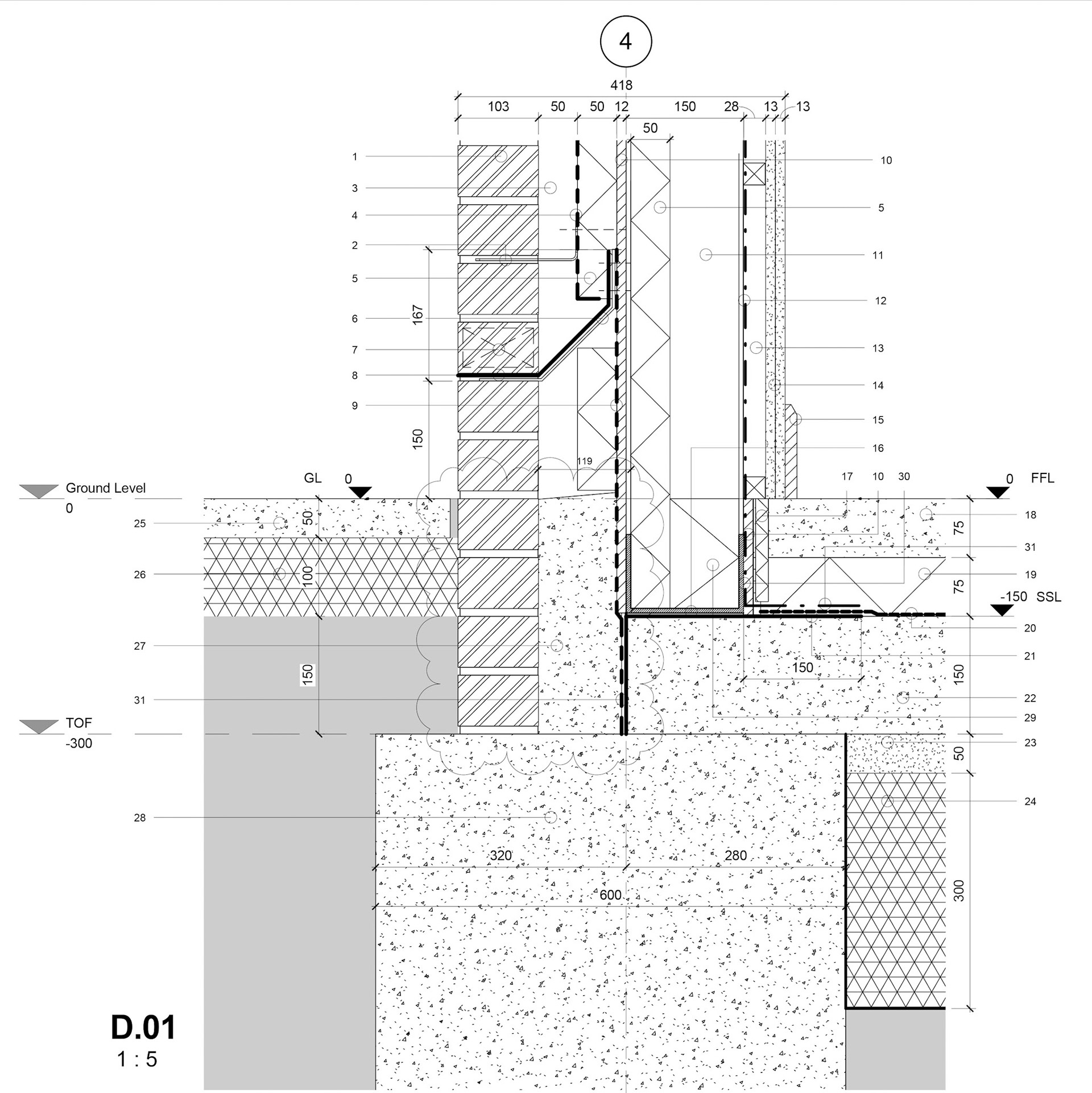 Example 1:5 Slab Edge Detail