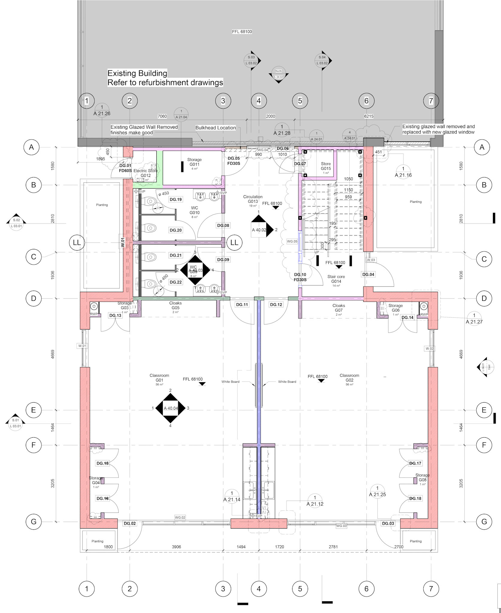 Working Drawings - GA Ground Floor Plan