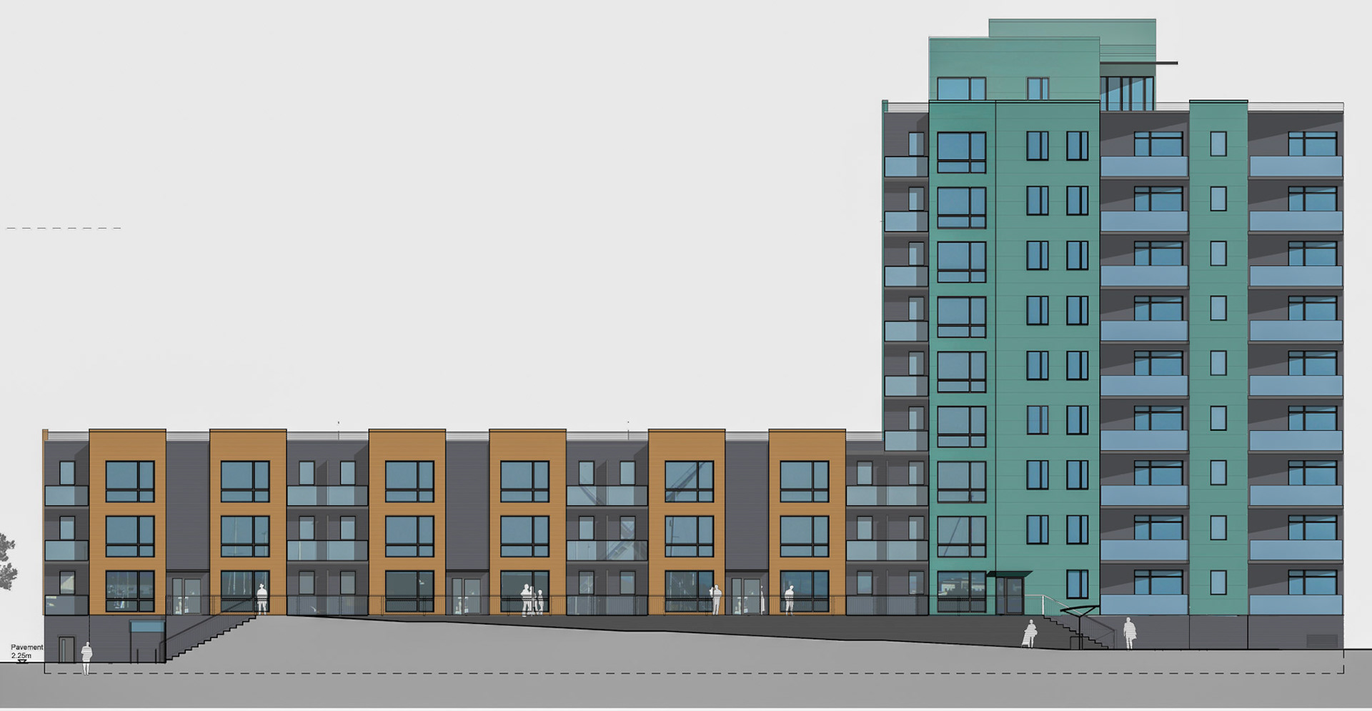 Planning - West Elevations