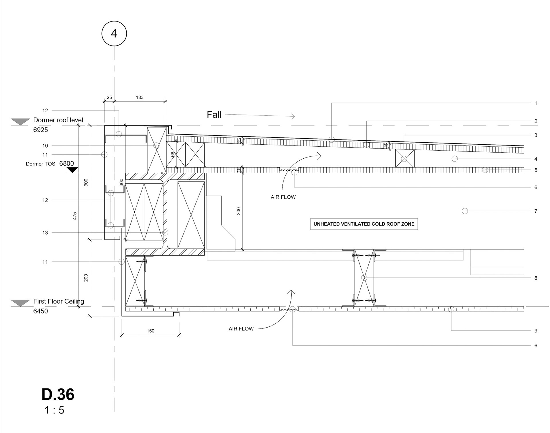 Example 1:5 Dormer Detail