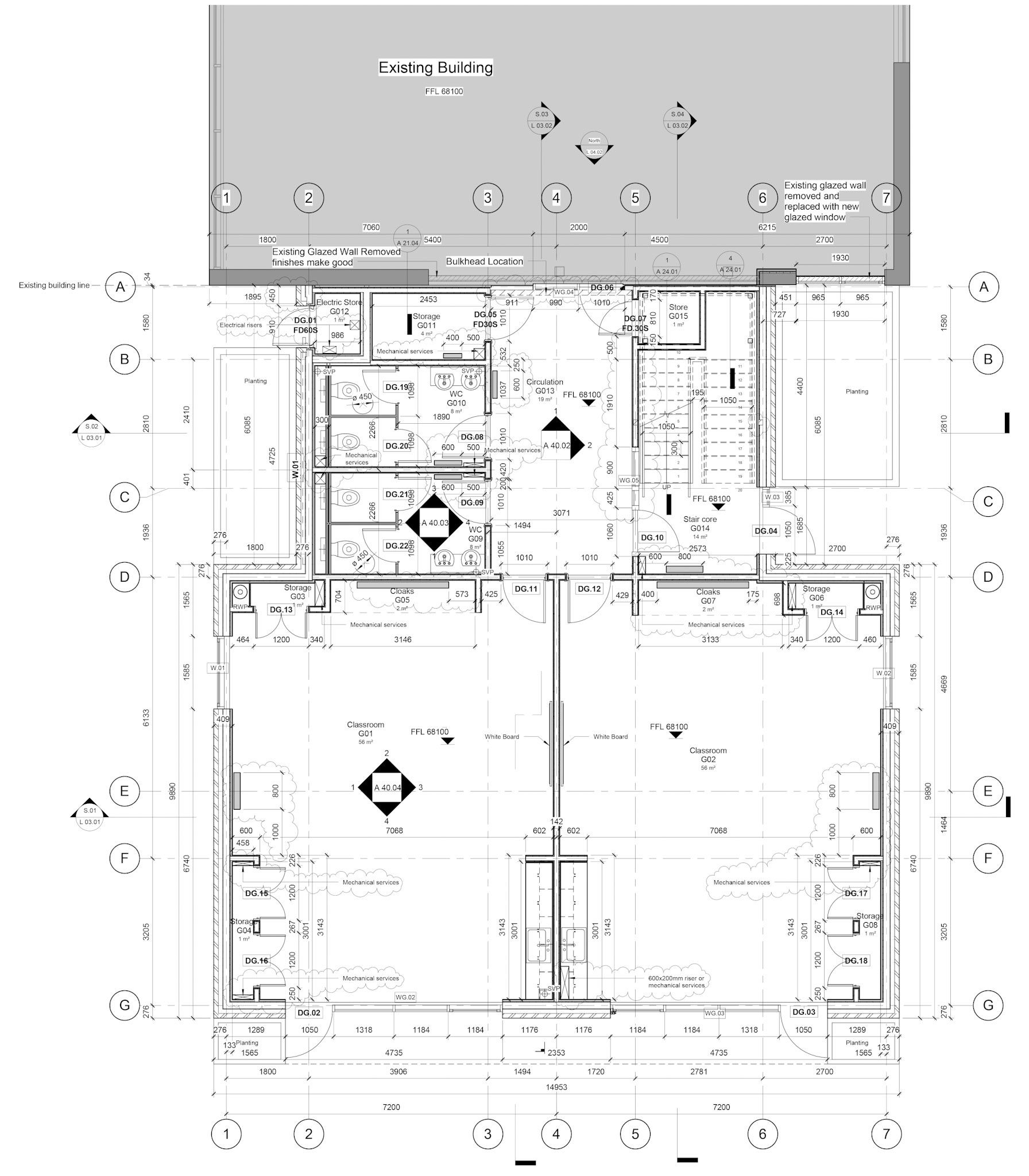 Working Drawings - GA Ground Floor Plan