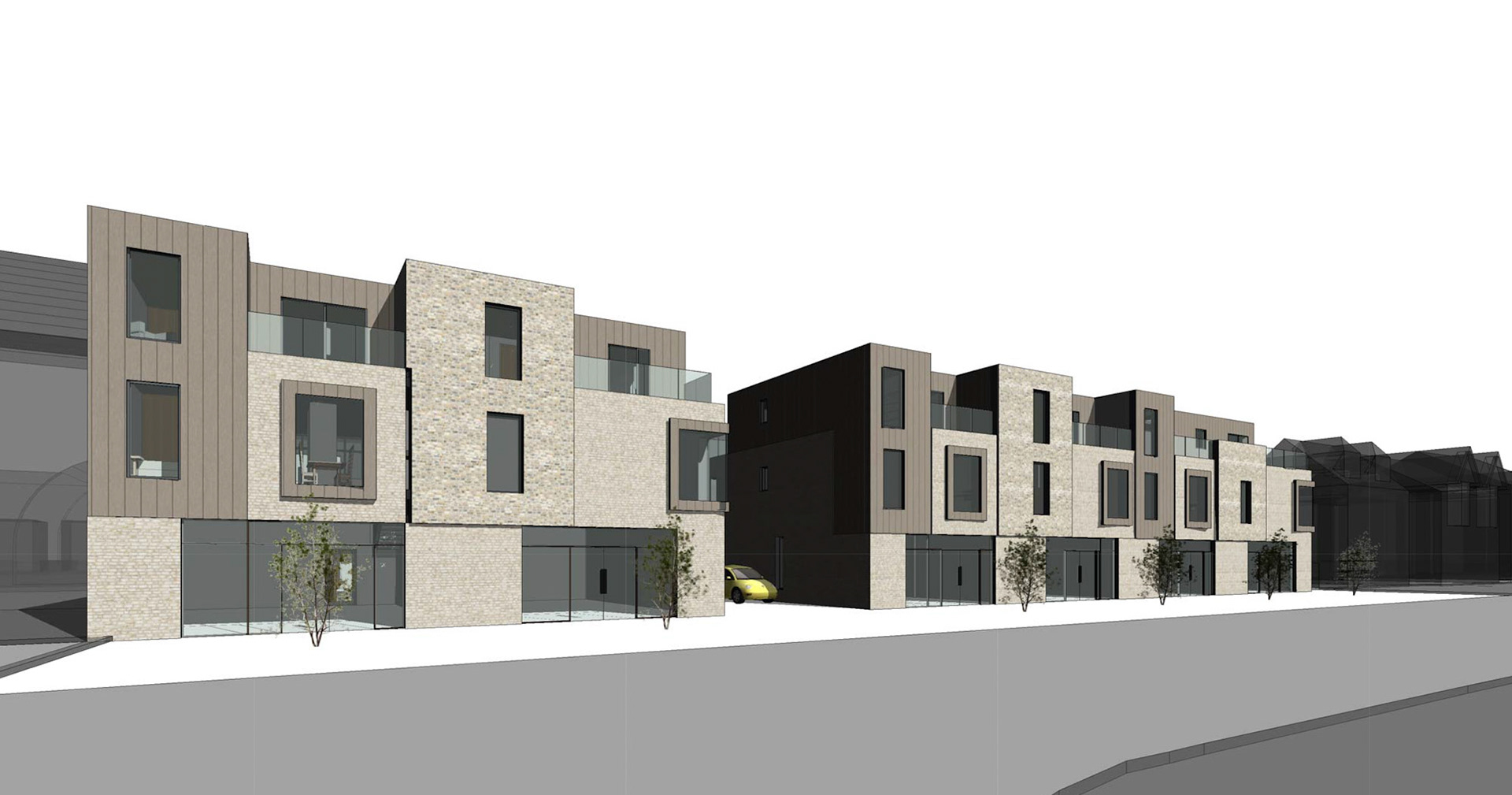 Proposed Street Perspective 2