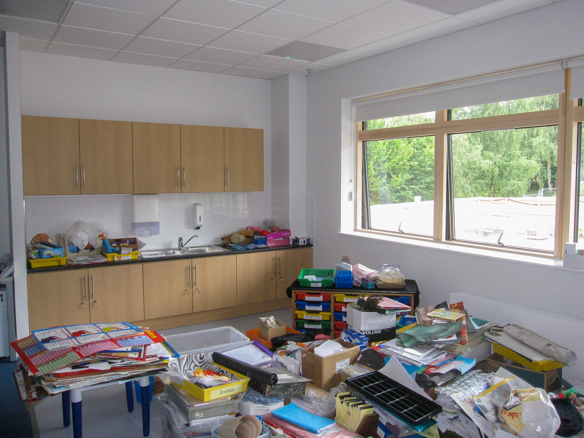 Near Completed Works - Moving into the Classrooms