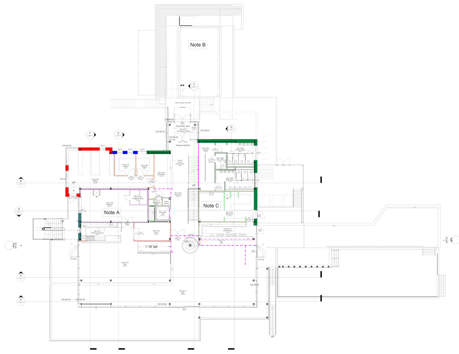 GA Upper Ground Floor Plan