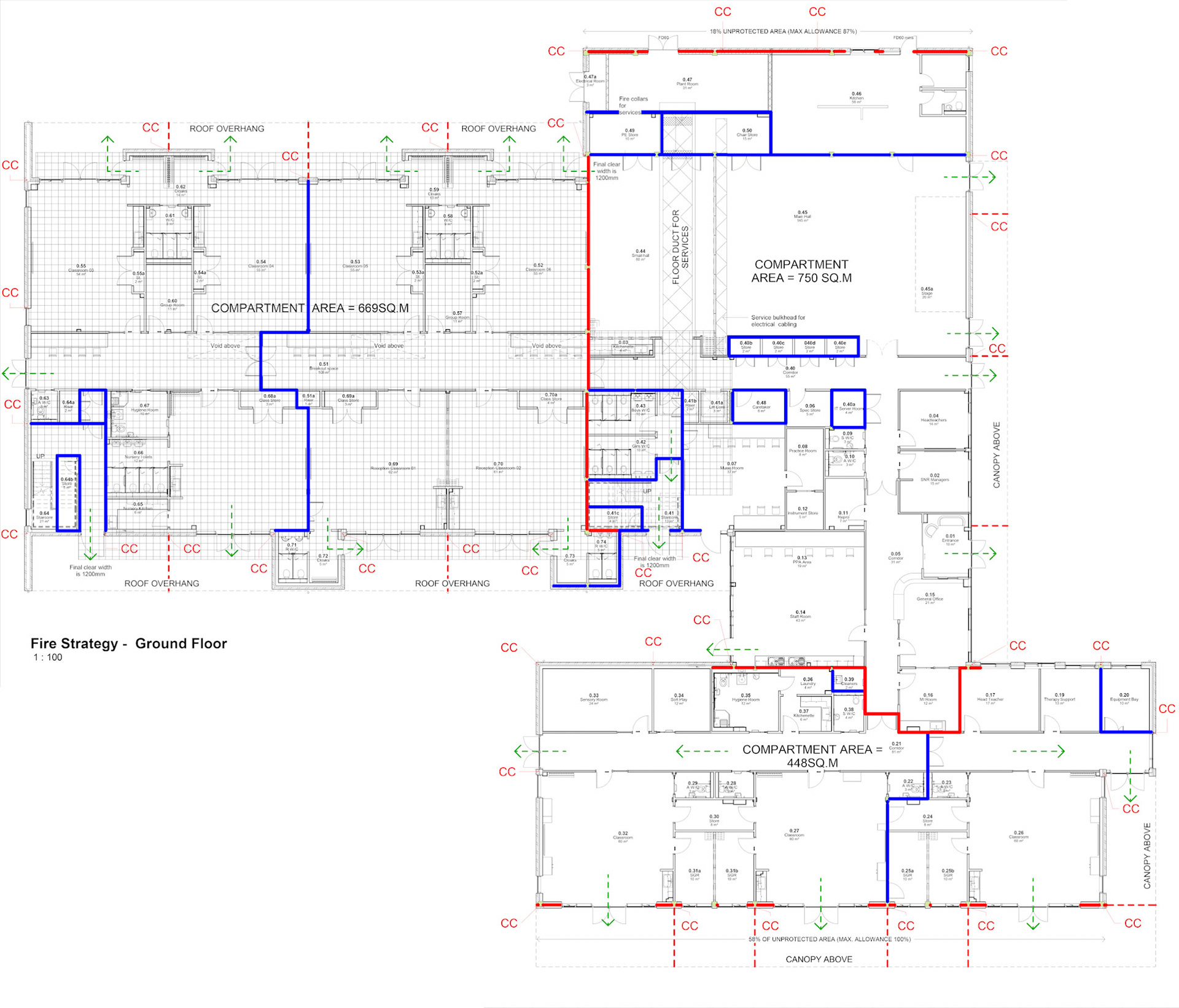 Ground Floor Fire Strategy