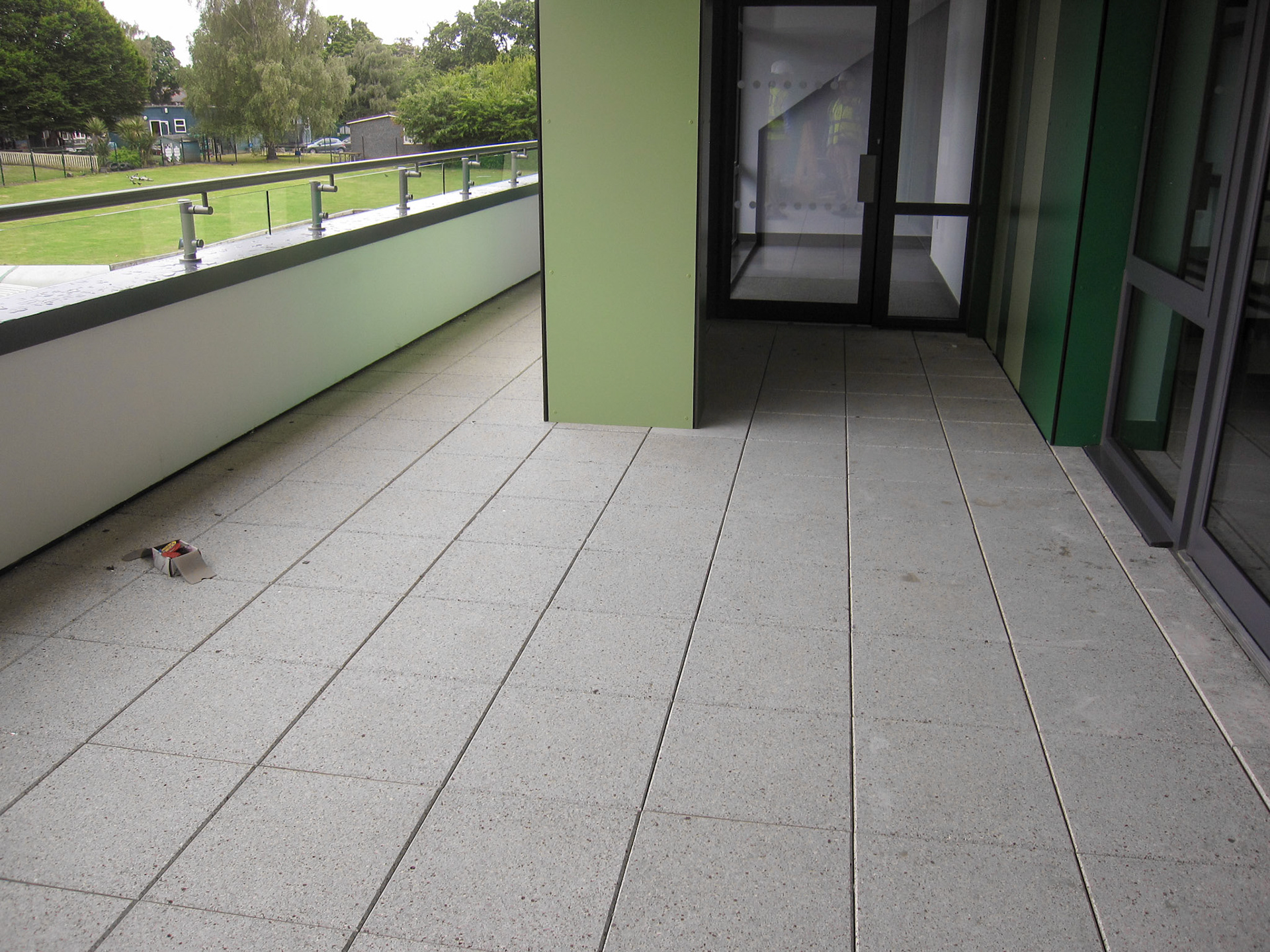 On the Dormer Terrace