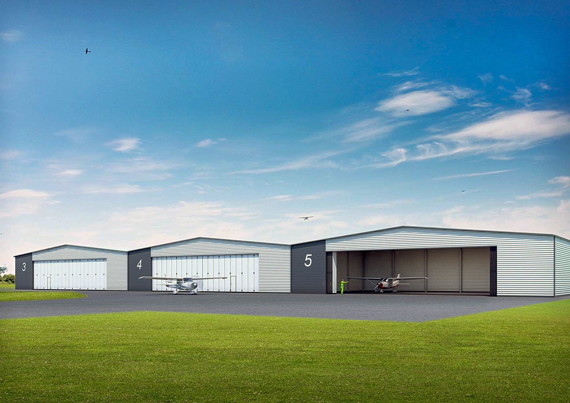 Hangars 3-5 CGI