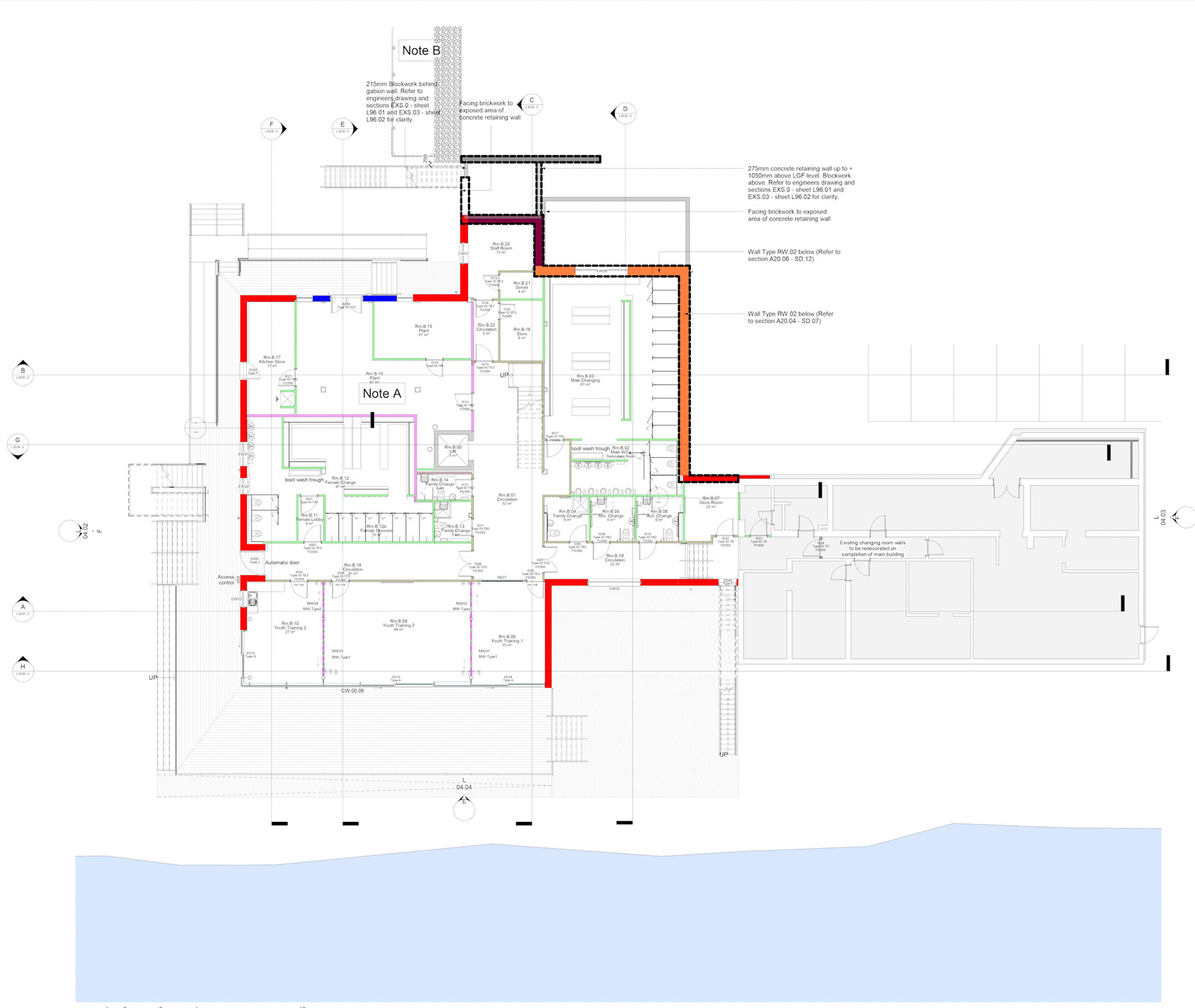 GA Lower Ground Floor Plan