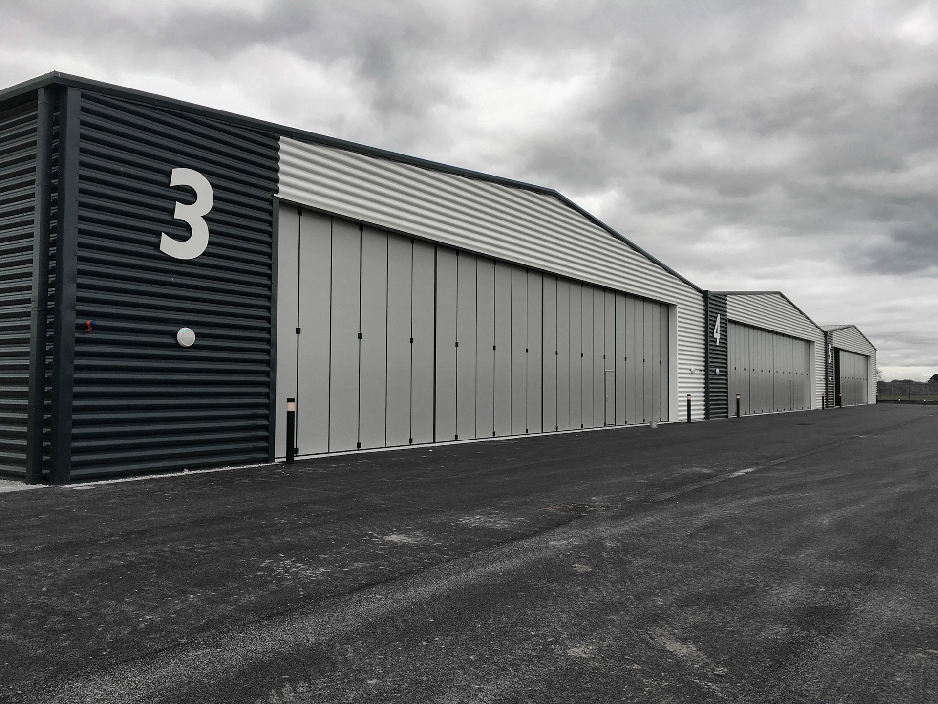 Completed Hangars 3-5