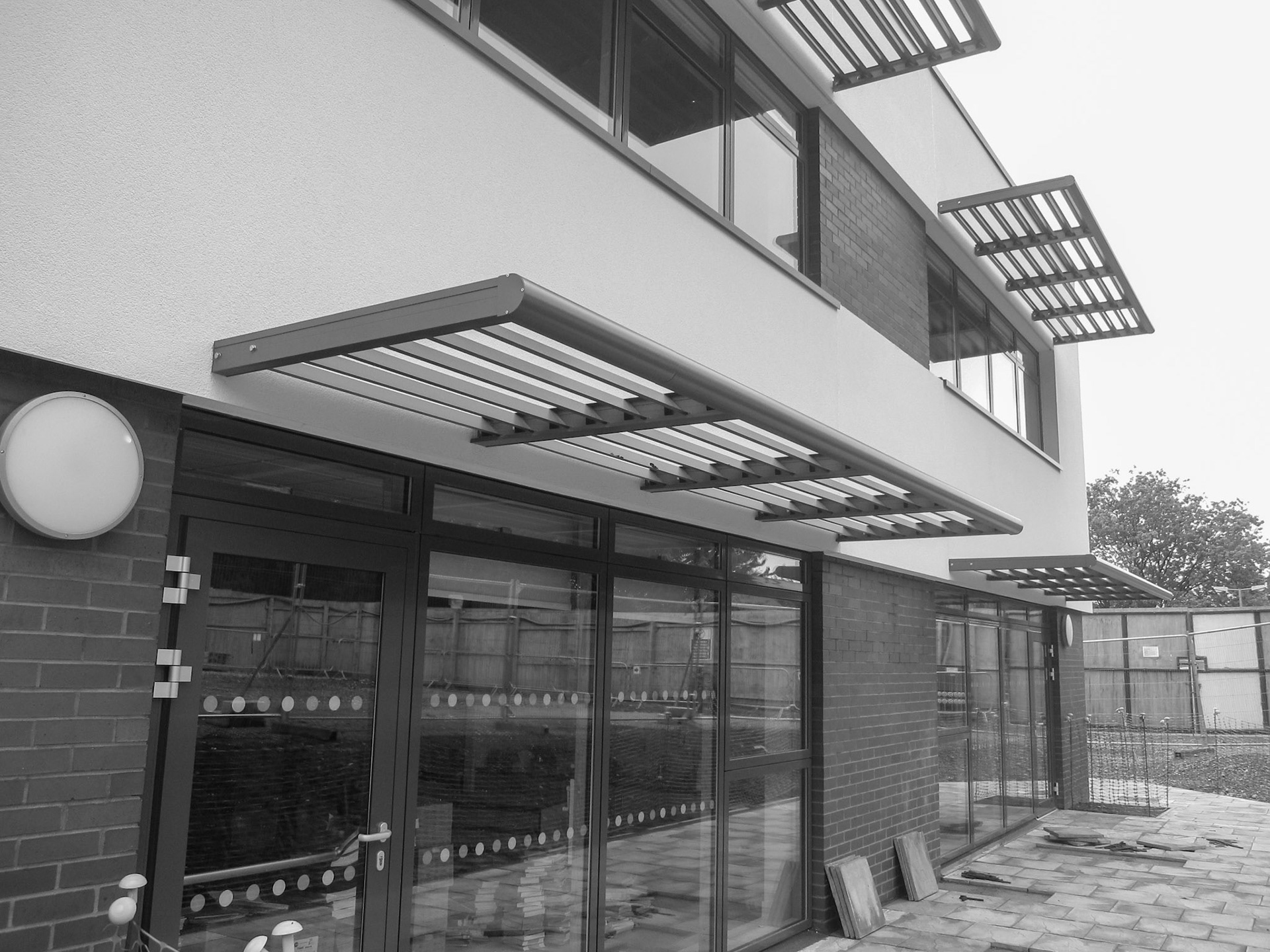 Near Completed Works - Solar Shading