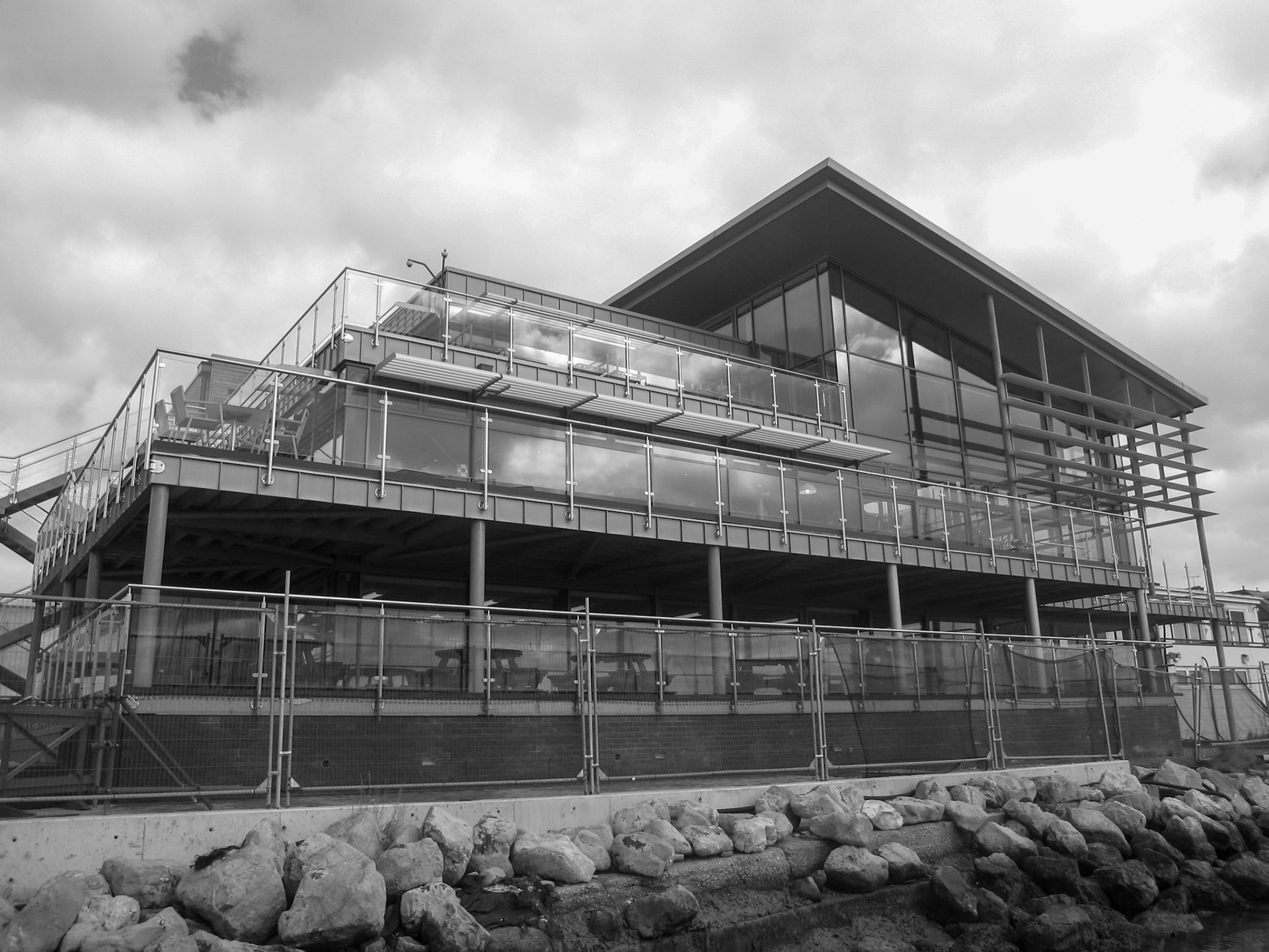 Harbour Side Elevation