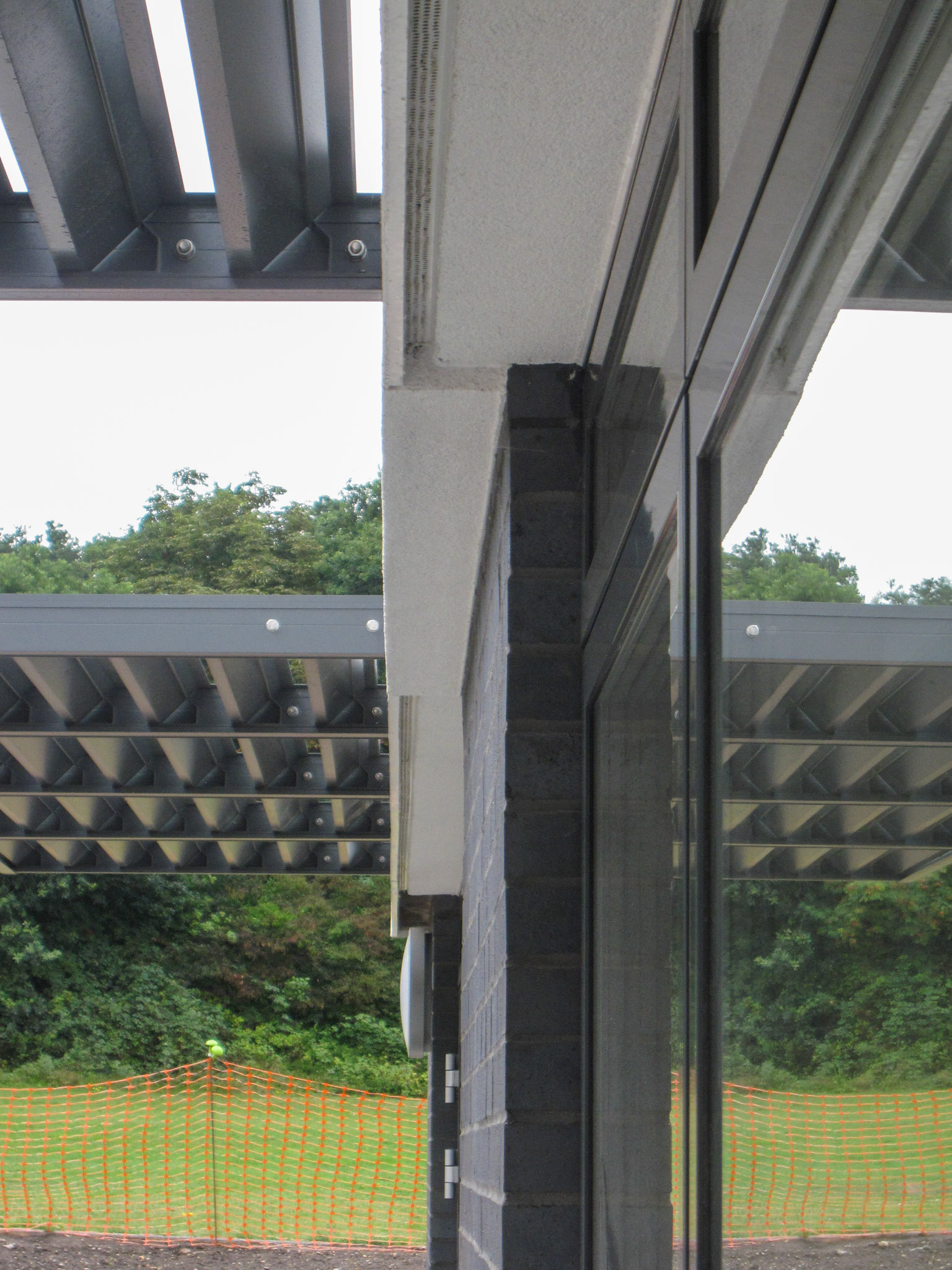 Near Completed Works - Solar Shading Detail